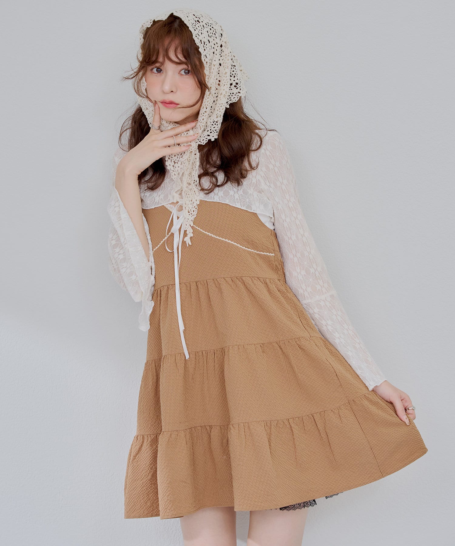 may_81oセレクト】ティアードキャミチュニック | Remind me and