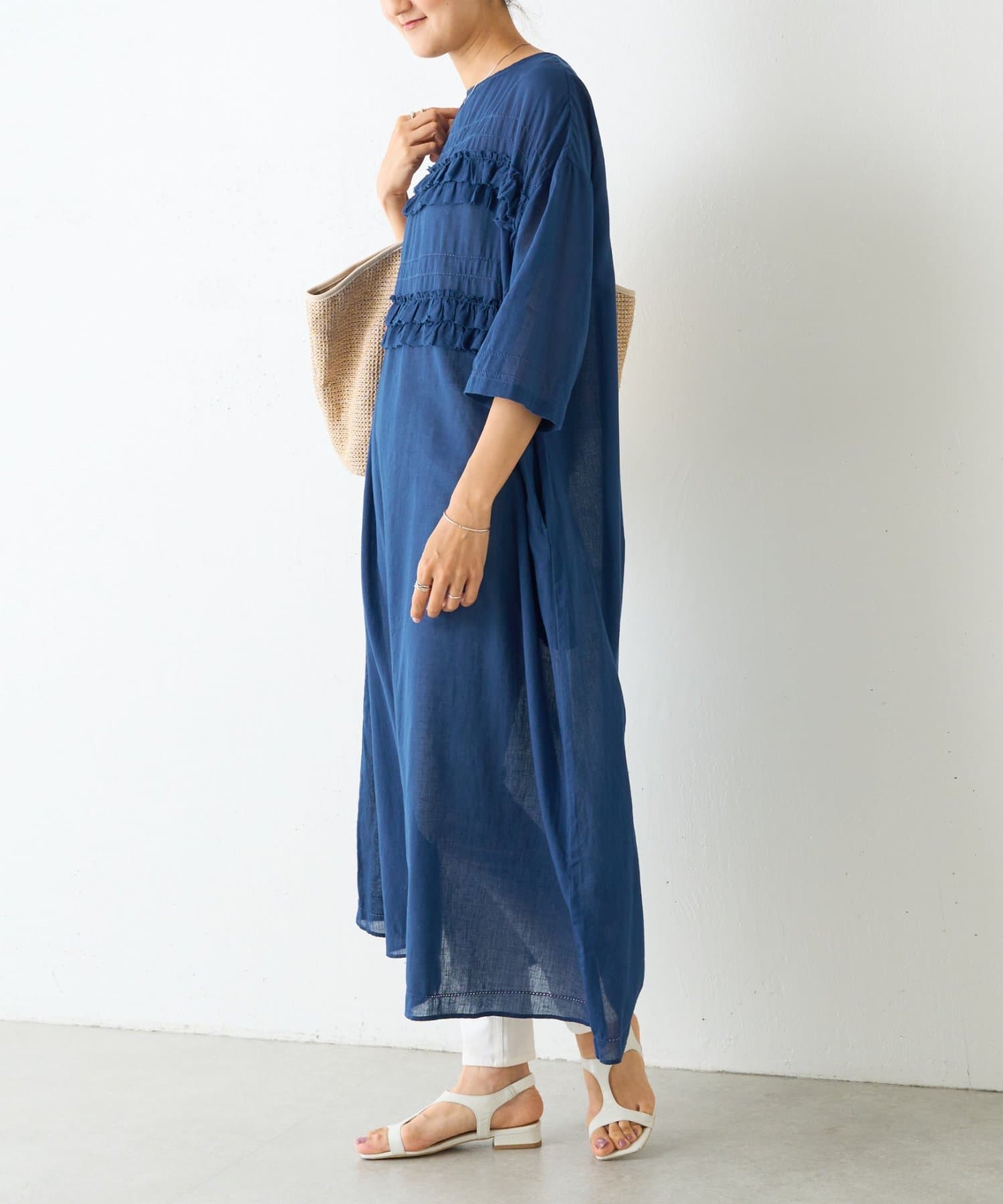 BEARDSLEY/ビアズリー（F）/フロントプリントブラウス/ フロント