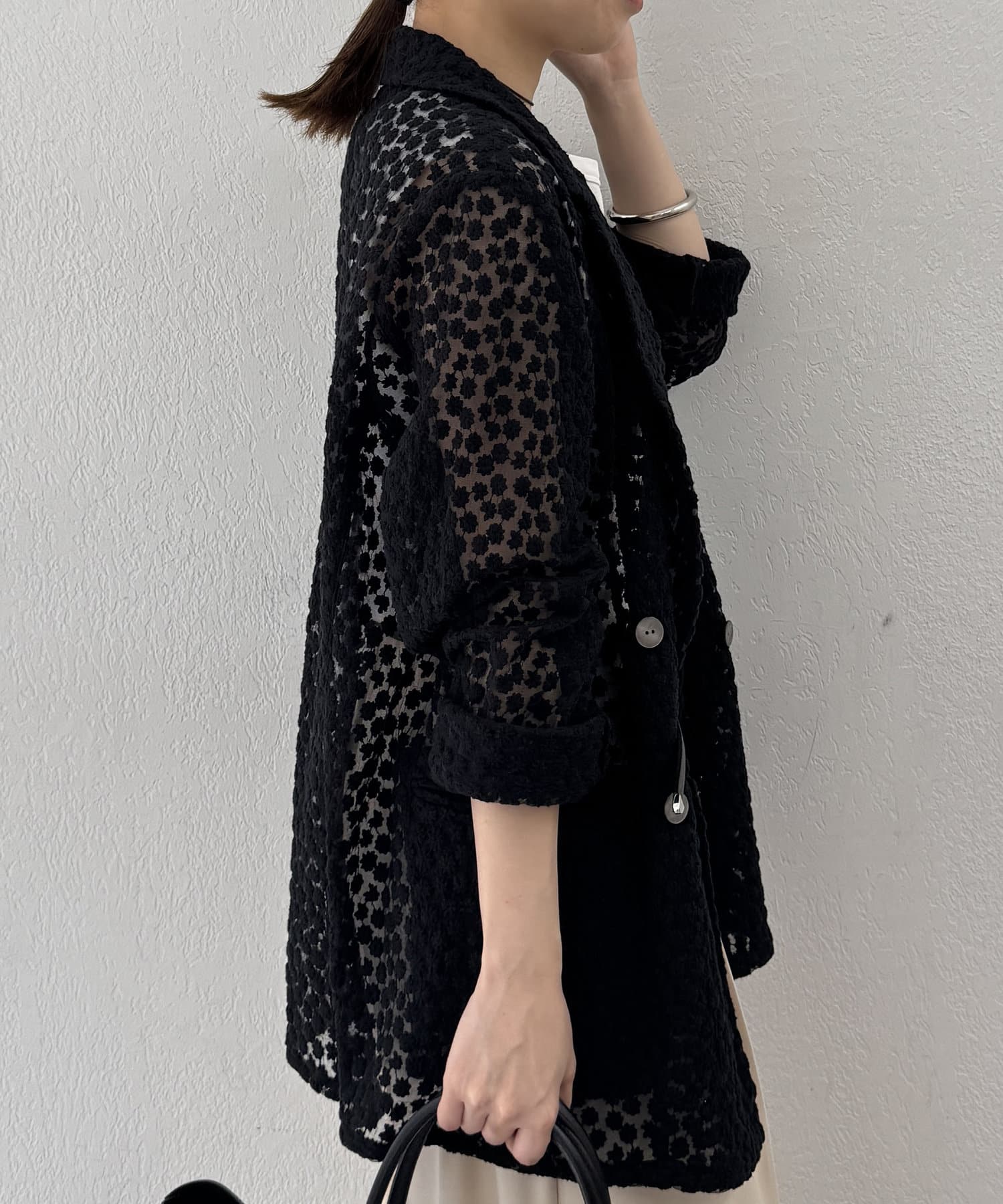 LOUNGEDRESS(ラウンジドレス) 【20周年限定】フラワーレースジャケット