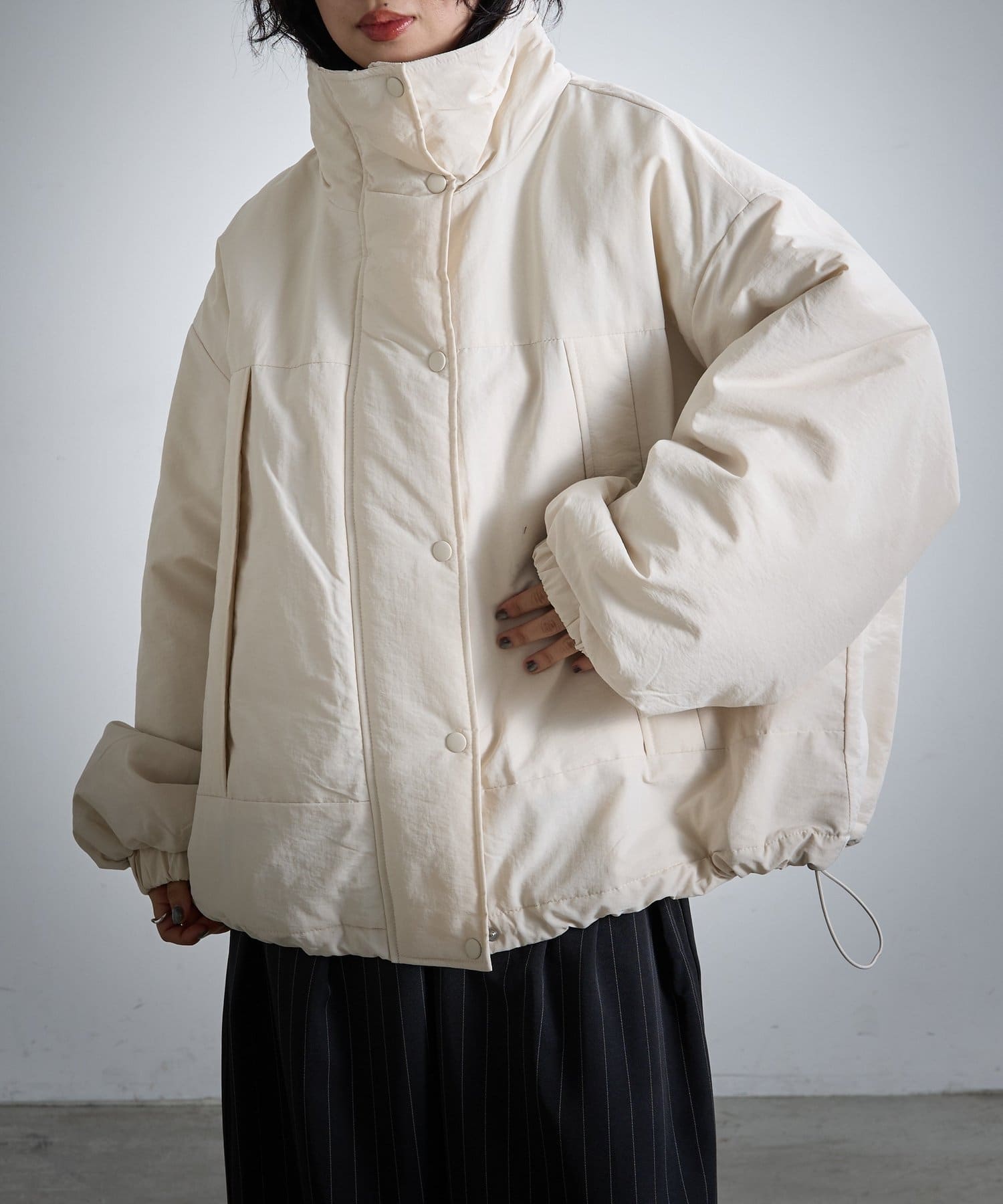 -goocy-(グーシー) スタンドショートモンスタージャケット