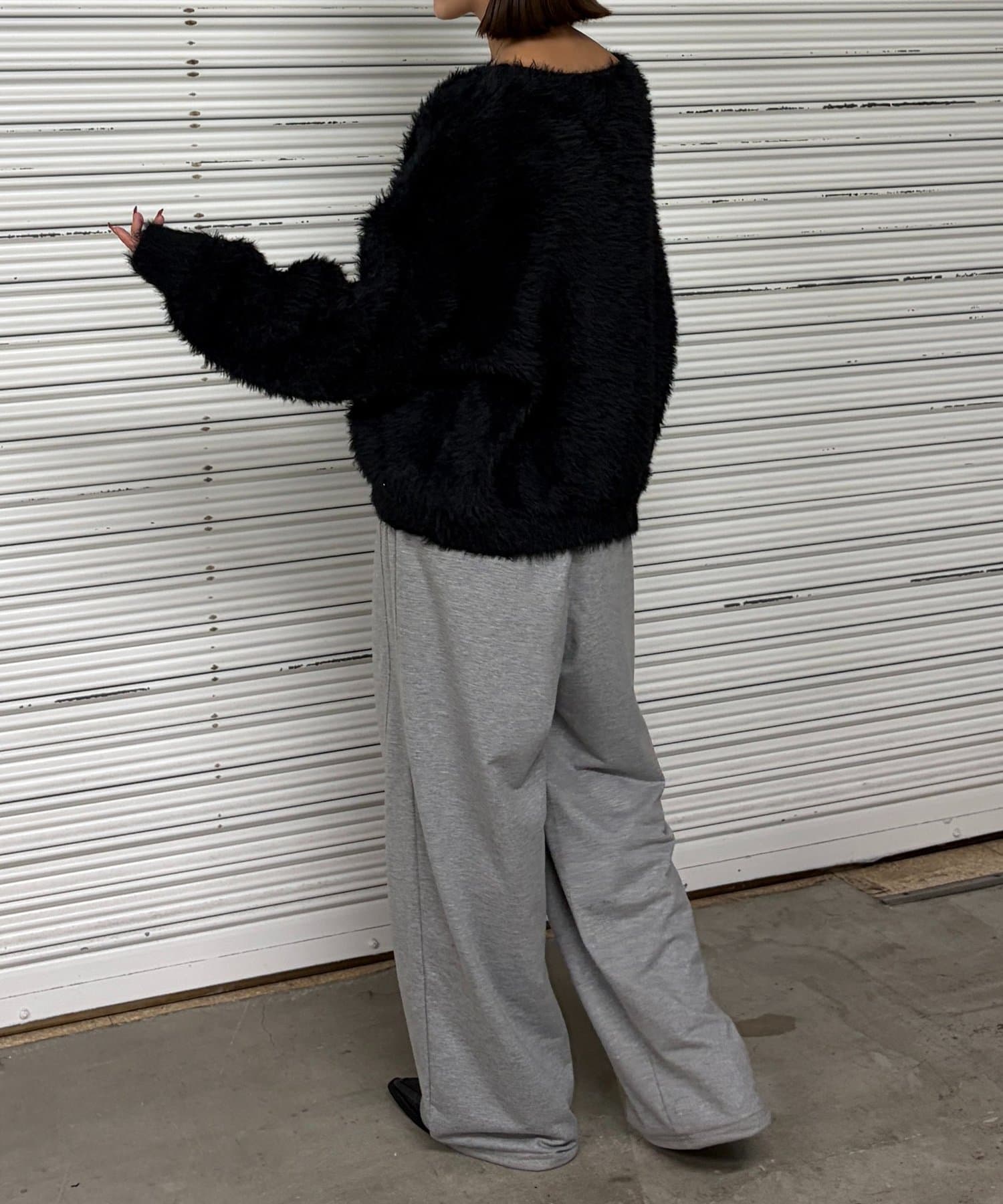 -goocy-(グーシー) フェザニットーオーバーカーデ