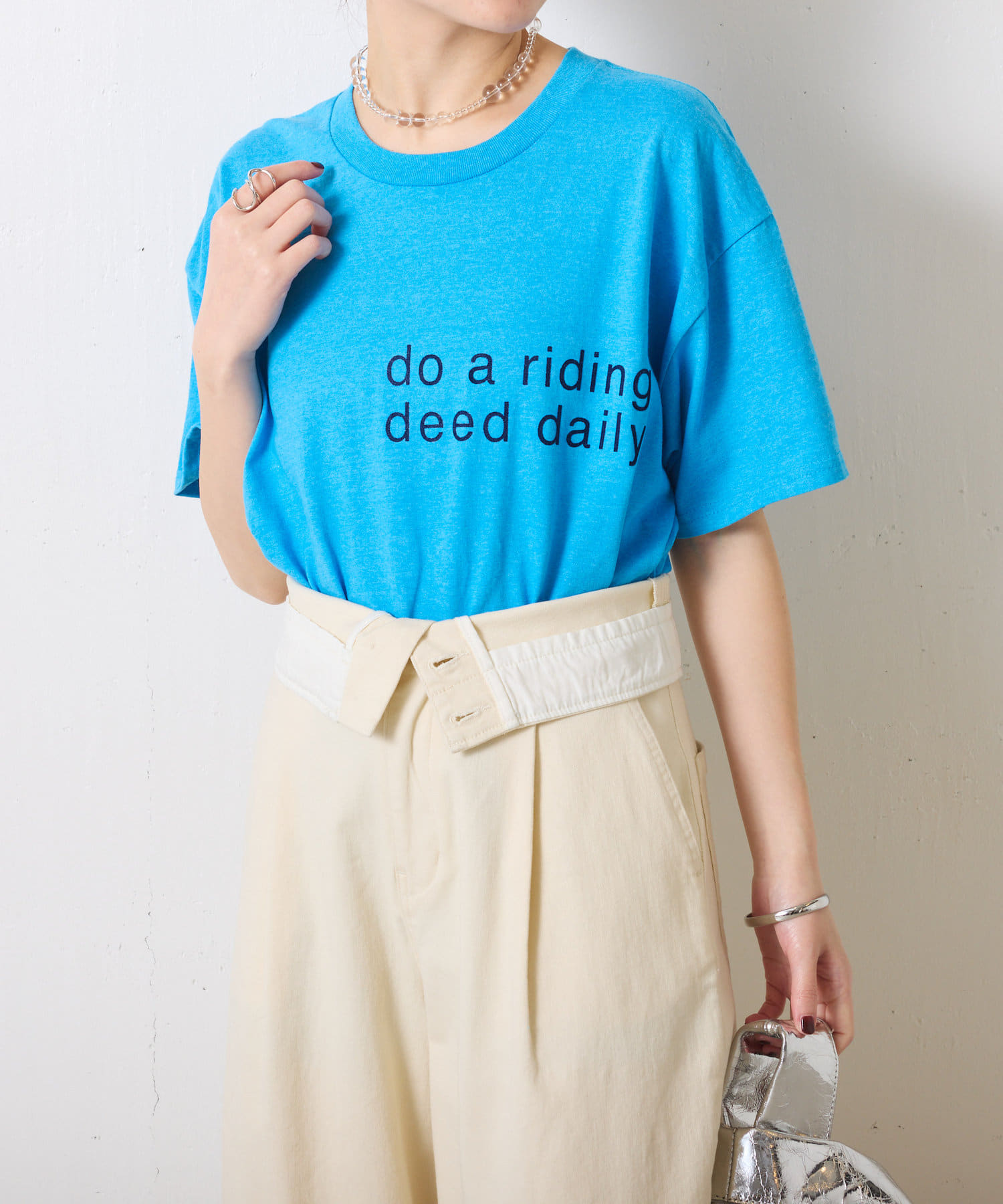 COLLAGE GALLARDAGALANTE(コラージュ ガリャルダガランテ) 【THE DAY ON THE BEACH / ザ・デイ・オンザビーチ】Tシャツ