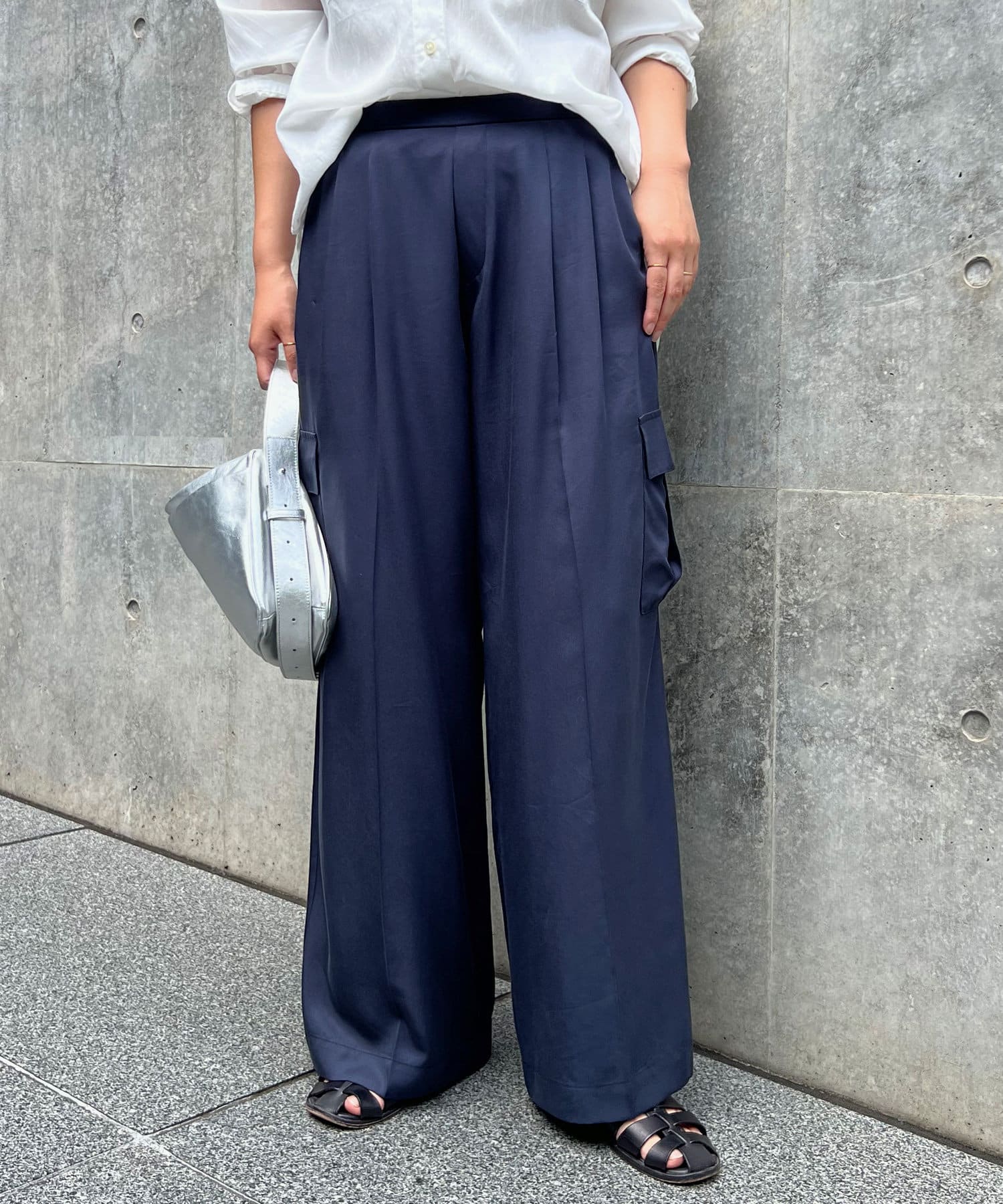 新品/完売/GALLARDAGALANTE/ワイドカーゴパンツ 大きいサイズと大きい服のメンズ通販【ビッグエムワン】大きい