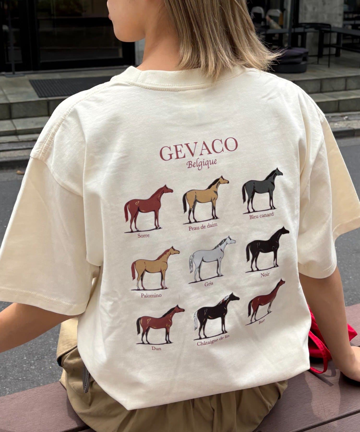 GEVACO】グラフィック馬図鑑半袖TEE | CIAOPANIC TYPY(チャオ
