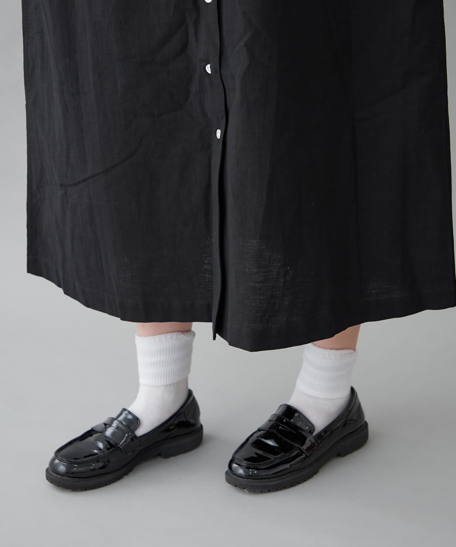 CIAOPANIC TYPY(チャオパニックティピー) 【GEVACO】フレンチスリーブシャツワンピース