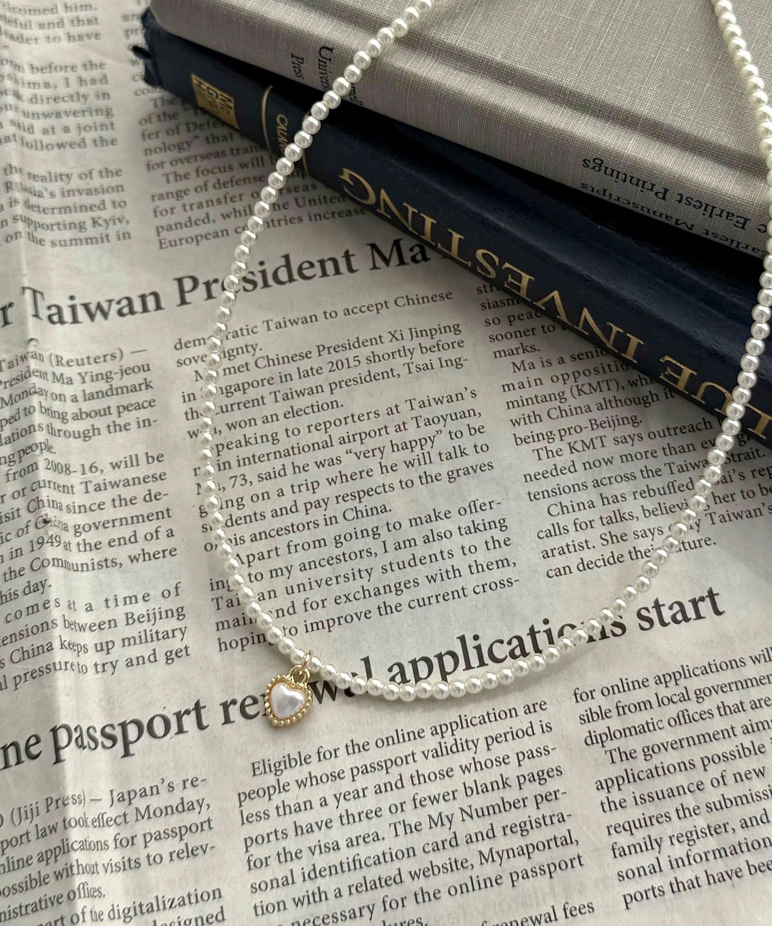 FREDY & GLOSTER(フレディ アンド グロスター) モチーフトップパールネックレス