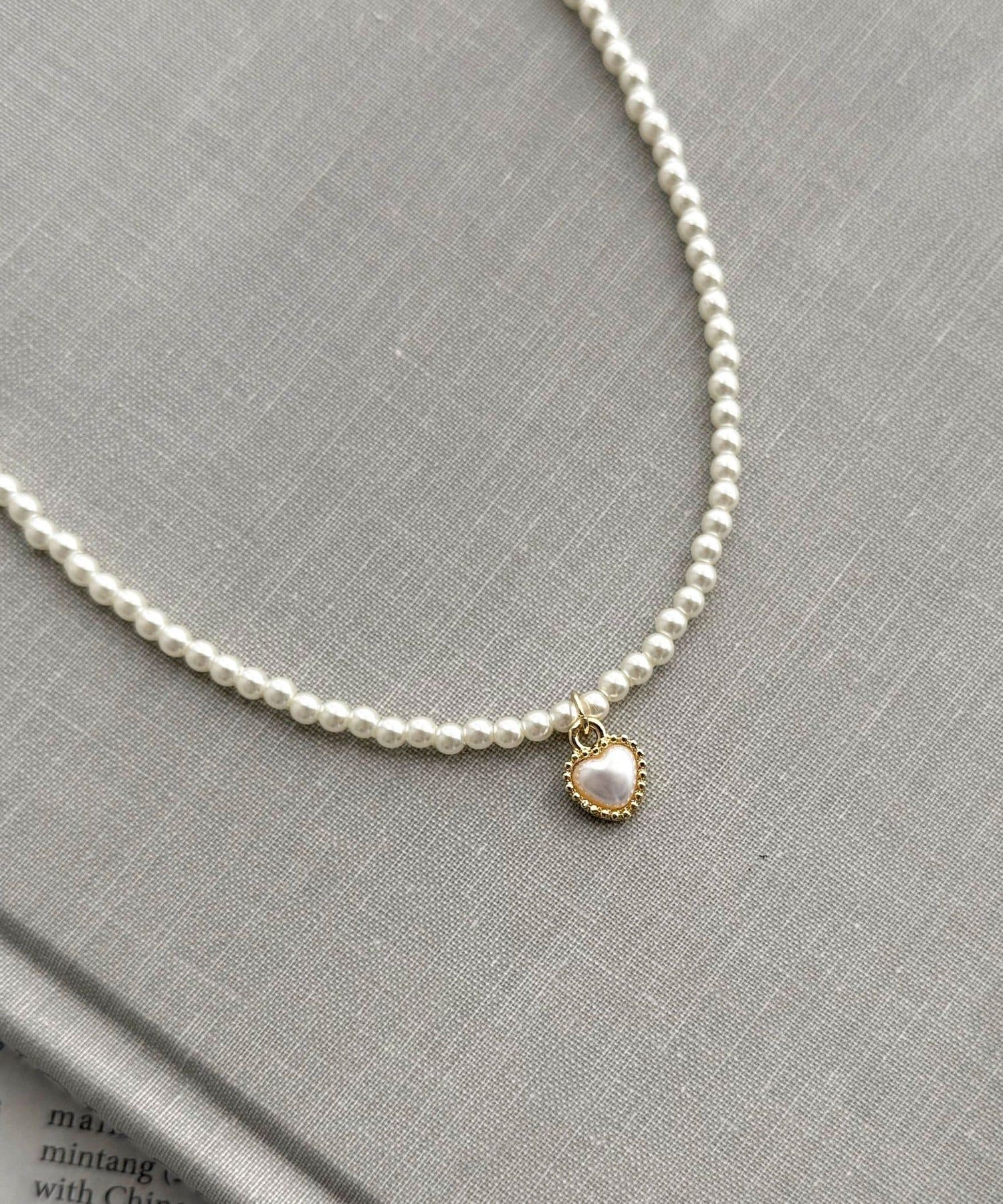 FREDY & GLOSTER(フレディ アンド グロスター) モチーフトップパールネックレス