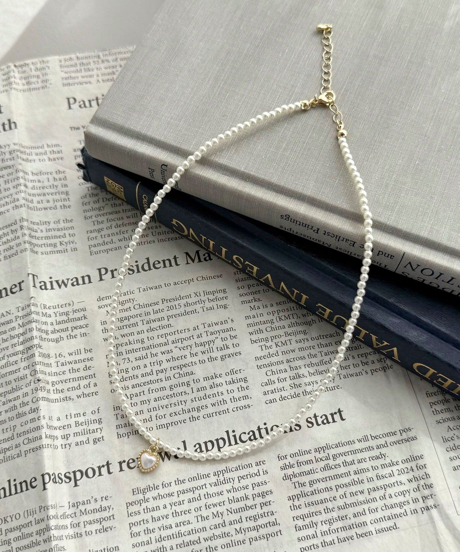 FREDY & GLOSTER(フレディ アンド グロスター) モチーフトップパールネックレス