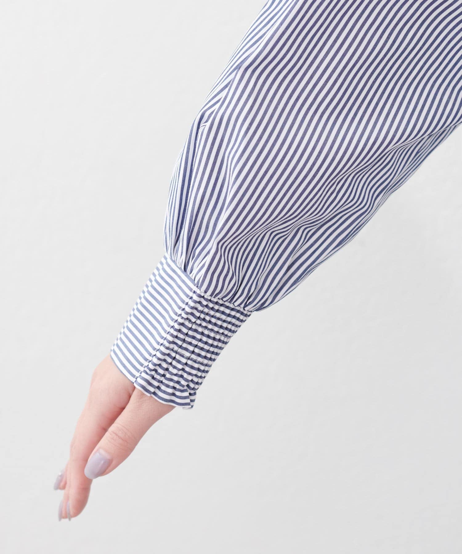 NICE CLAUP / OLIVE des OLIVE OUTLET(ナイスクラップ  / オリーブ デ オリーブ アウトレット) 【natural couture】カラーストライプシャツワンピース