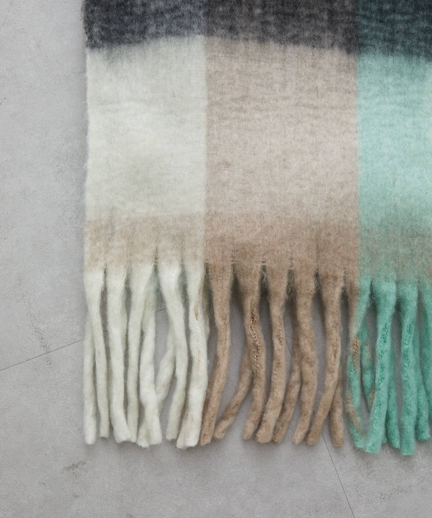 COLONY 2139(コロニー トゥーワンスリーナイン) 【リバイバル】チェックフェイクウールマフラー