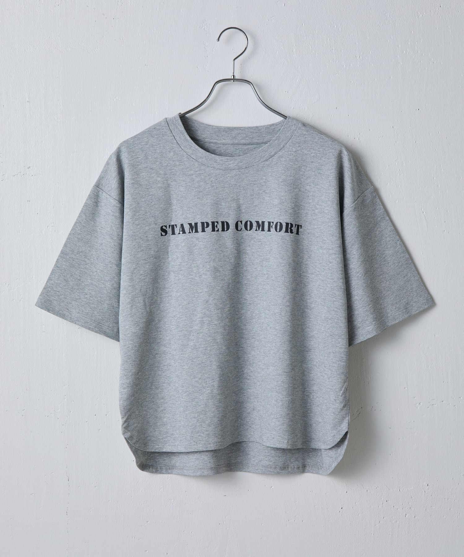 COLONY 2139(コロニー トゥーワンスリーナイン) スマートラウンド半袖ロゴTシャツSTAMP