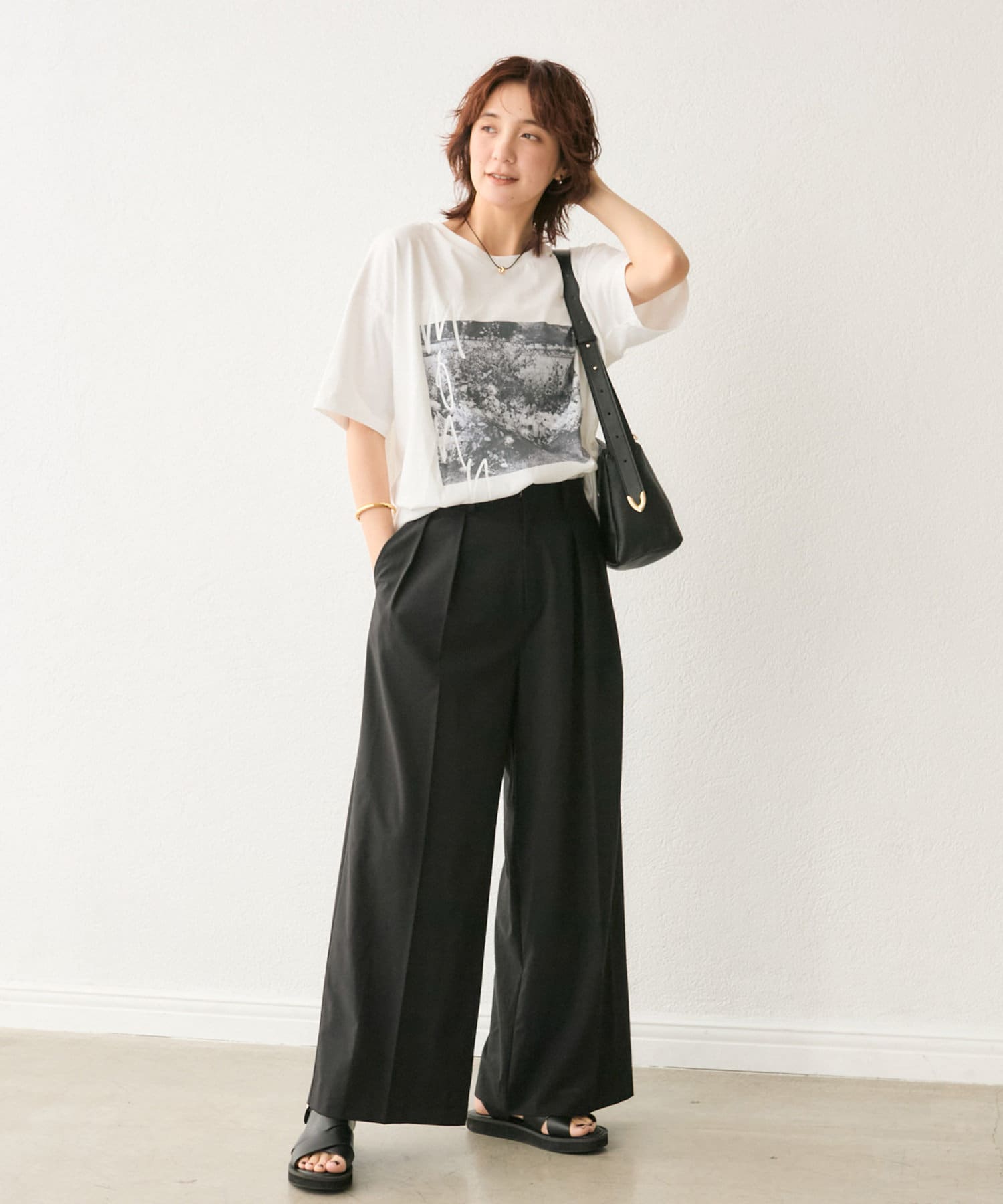 リヴドロワ 【MONN.:.(モン)】GARDEN Tee MONN.:.(モン)】GARDEN Tee | RIVE DROITE(リヴドロワ