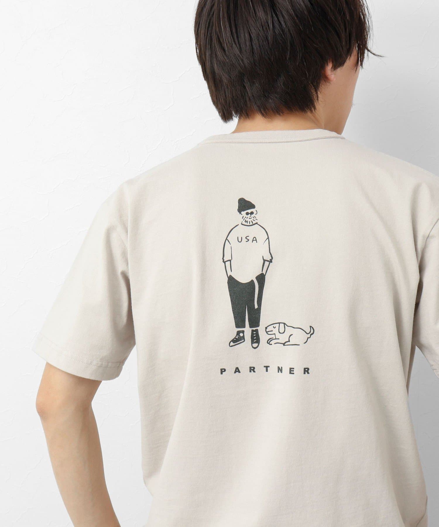 NOLLEY'S(ノーリーズ) 【BARNS OUTFITTERS】別注タフネックT PARTNER