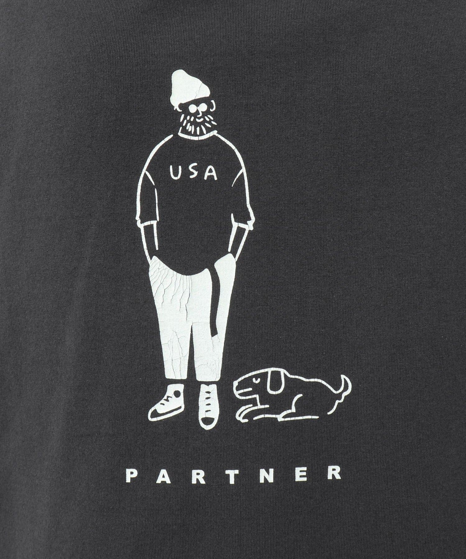 NOLLEY'S(ノーリーズ) 【BARNS OUTFITTERS】別注タフネックT PARTNER