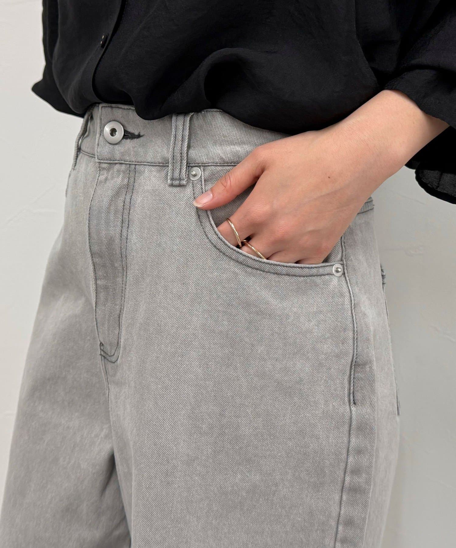 FREDY & GLOSTER(フレディ アンド グロスター) カーブデニムパンツ