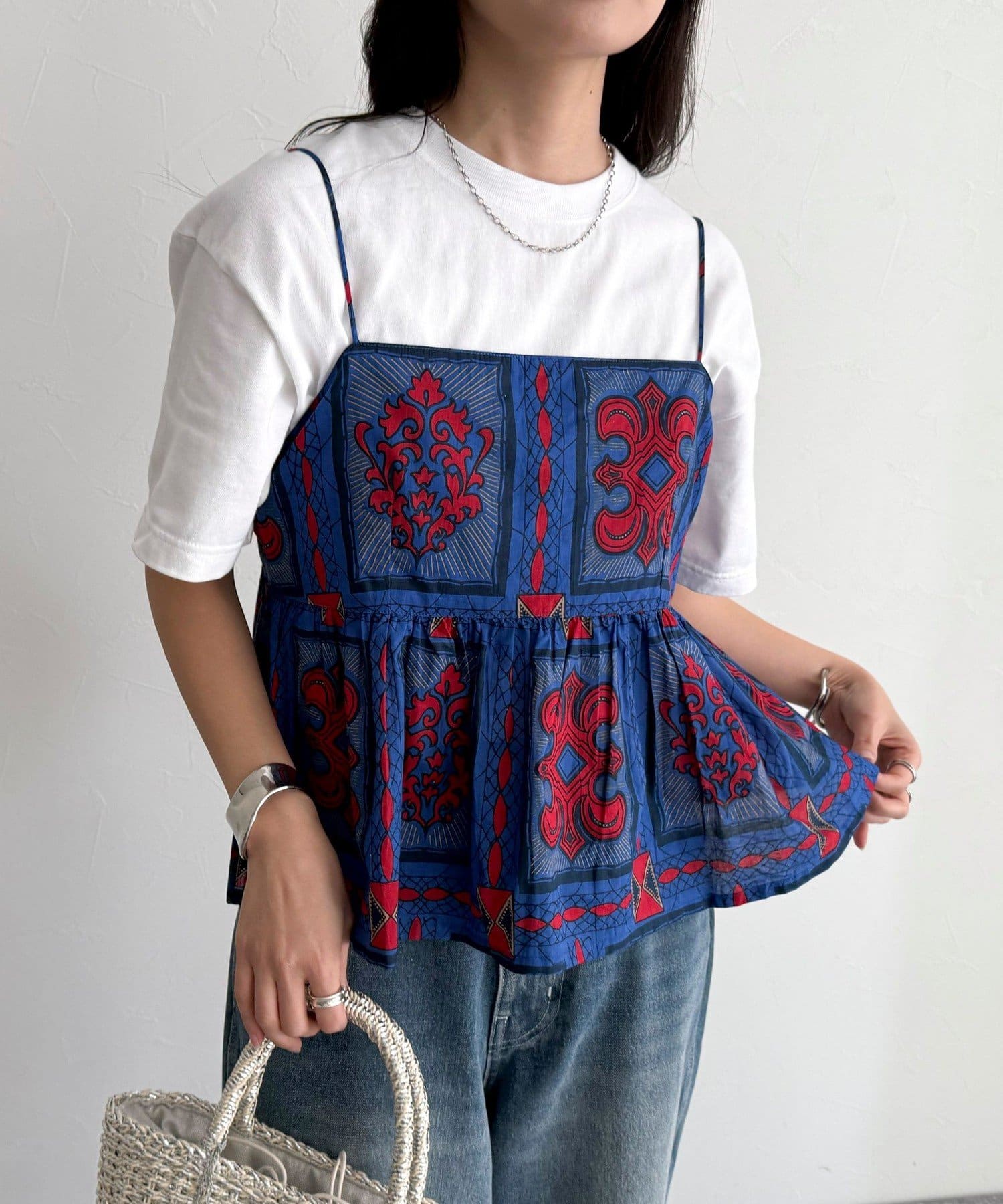 FREDY & GLOSTER(フレディ アンド グロスター) MADE INDIA マルチWAYキャミソール