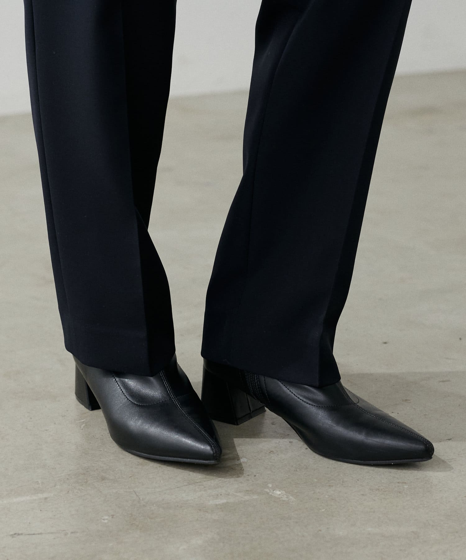 NICE CLAUP / OLIVE des OLIVE OUTLET(ナイスクラップ  / オリーブ デ オリーブ アウトレット) 【LARUTA】ツインクロスタックパンツ