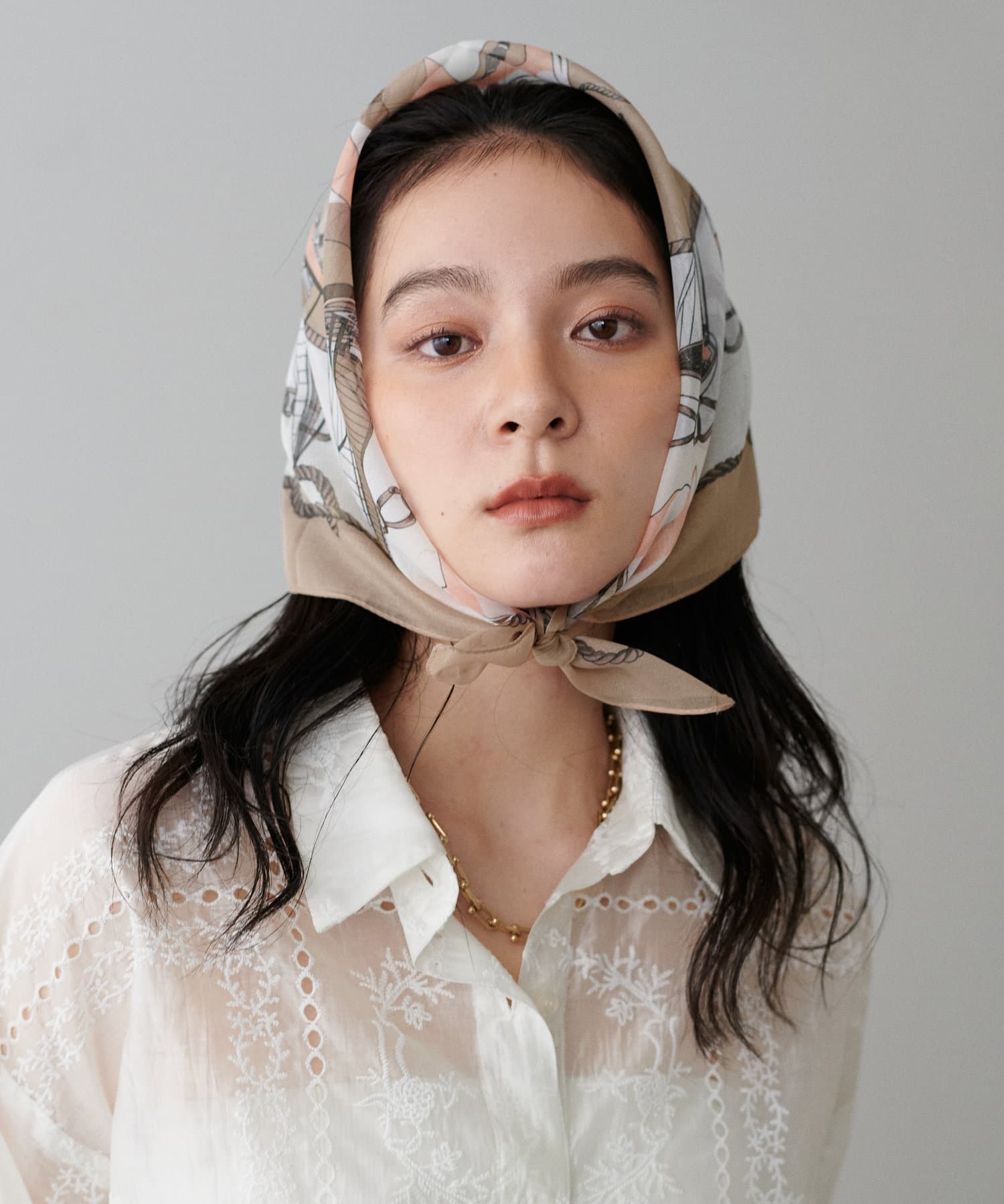 ヨット柄シフォンスカーフ | LARUTA(ラルータ)レディース | PAL