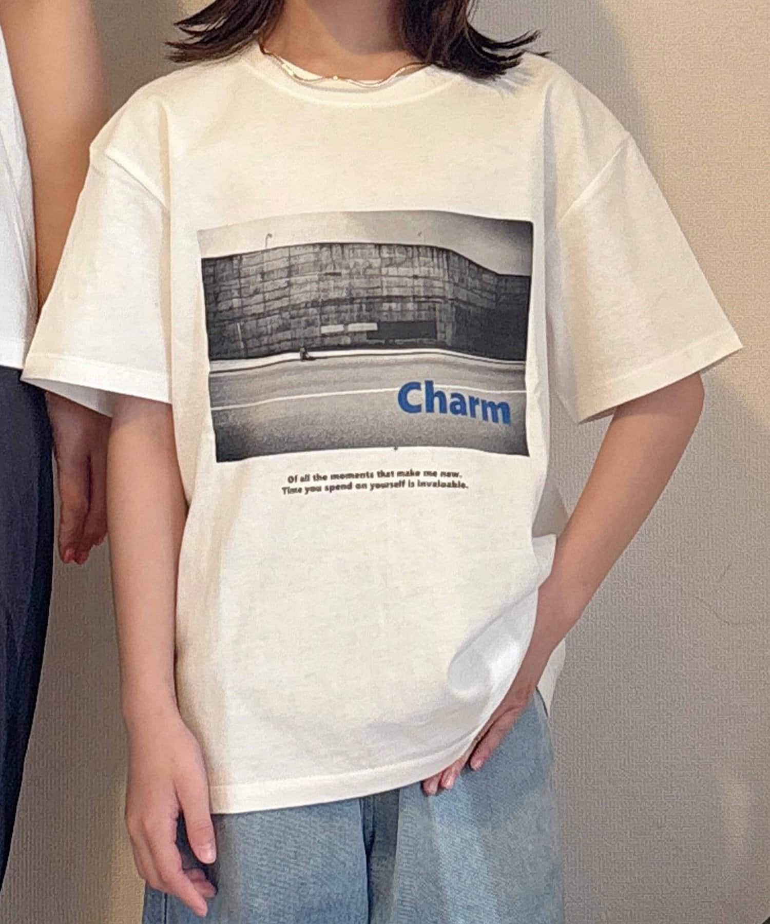 remi_usus企画】CharmフォトプリントTシャツ | PUAL CE CIN
