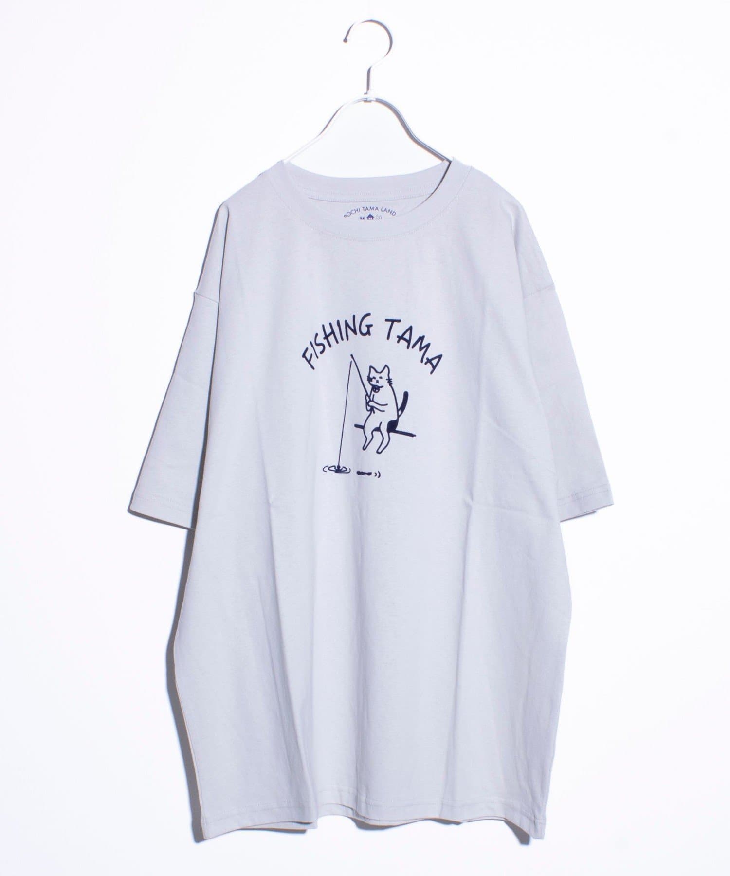 FREDY & GLOSTER(フレディ アンド グロスター) 【POCHITAMA LAND】Fishing TamaフィッシングタマTシャツ