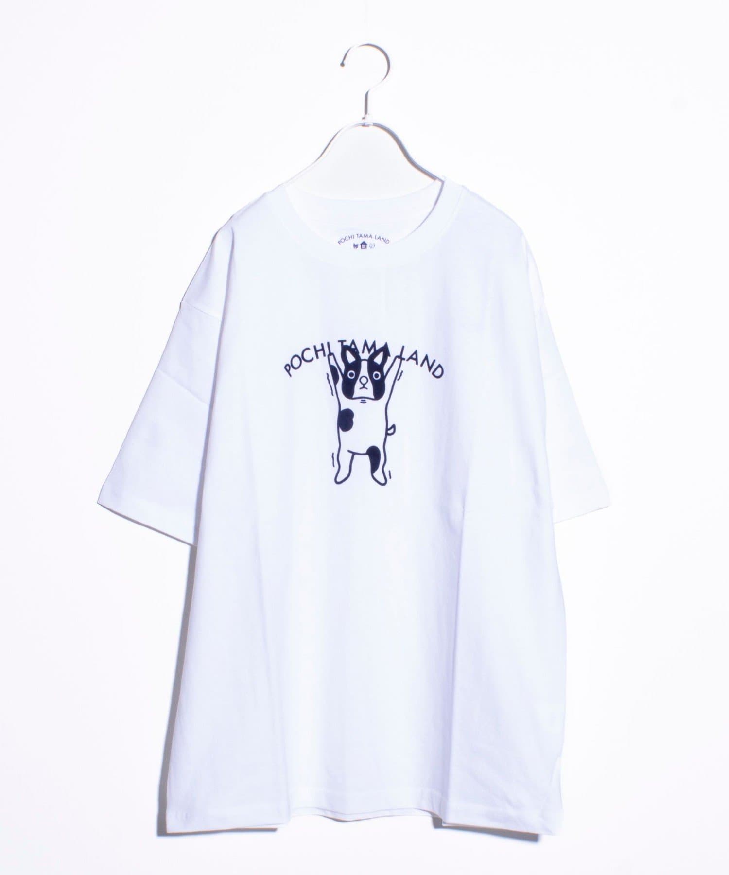 FREDY & GLOSTER(フレディ アンド グロスター) 【POCHITAMALAND】weight lifting pochi Tシャツ