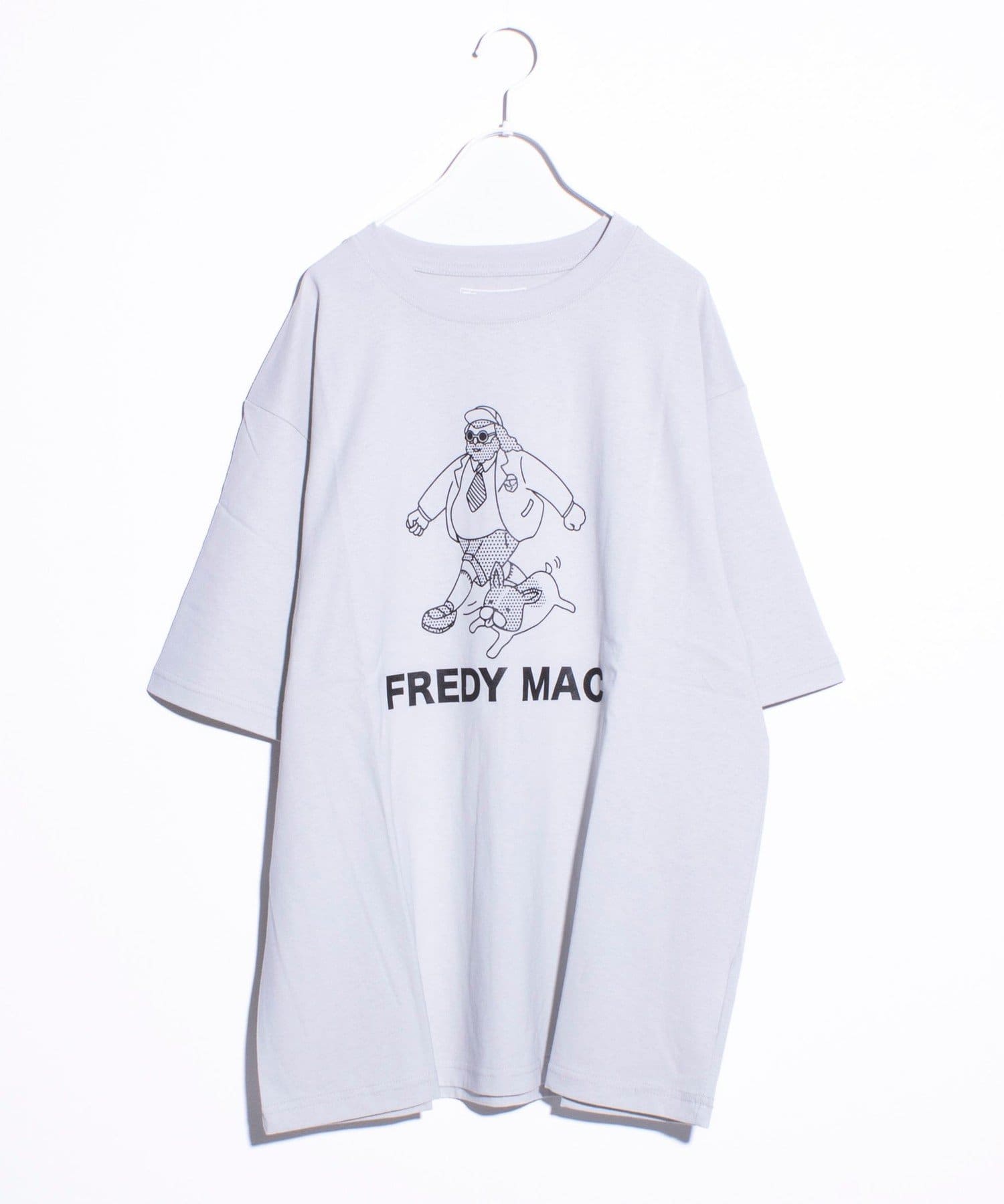FREDY & GLOSTER(フレディ アンド グロスター) 【FREDYMAC】プレッピーおじさん dog run オリジナルボディTシャツ