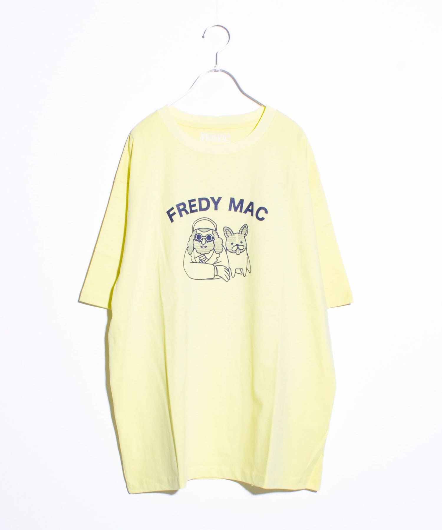 FREDY & GLOSTER(フレディ アンド グロスター) 【FREDYMAC】プレッピーおじさん &dog オリジナルボディ Tシャツ