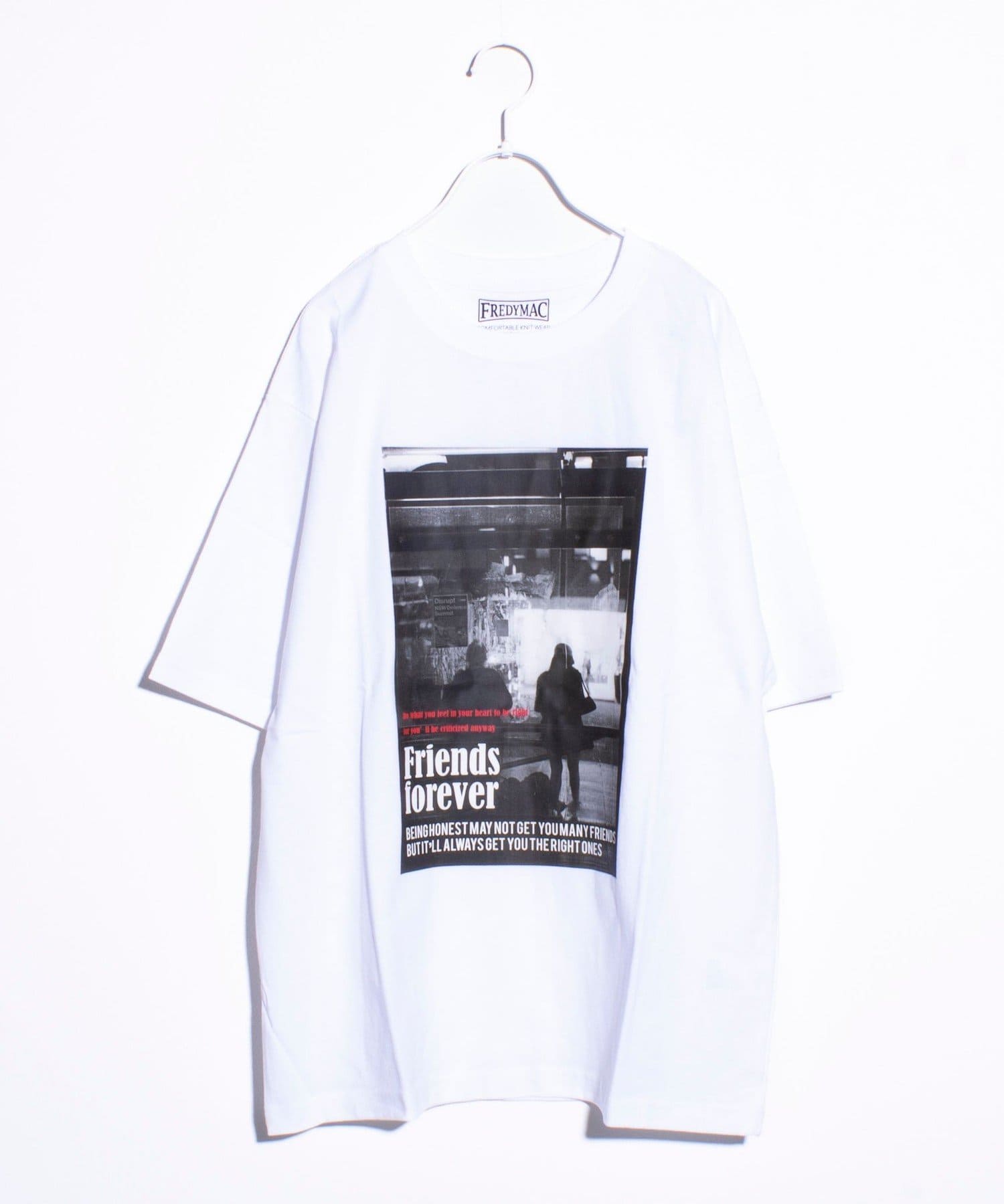 FREDY & GLOSTER(フレディ アンド グロスター) 【FREDYMAC】Friends foreverオリジナルボディフォトTシャツ