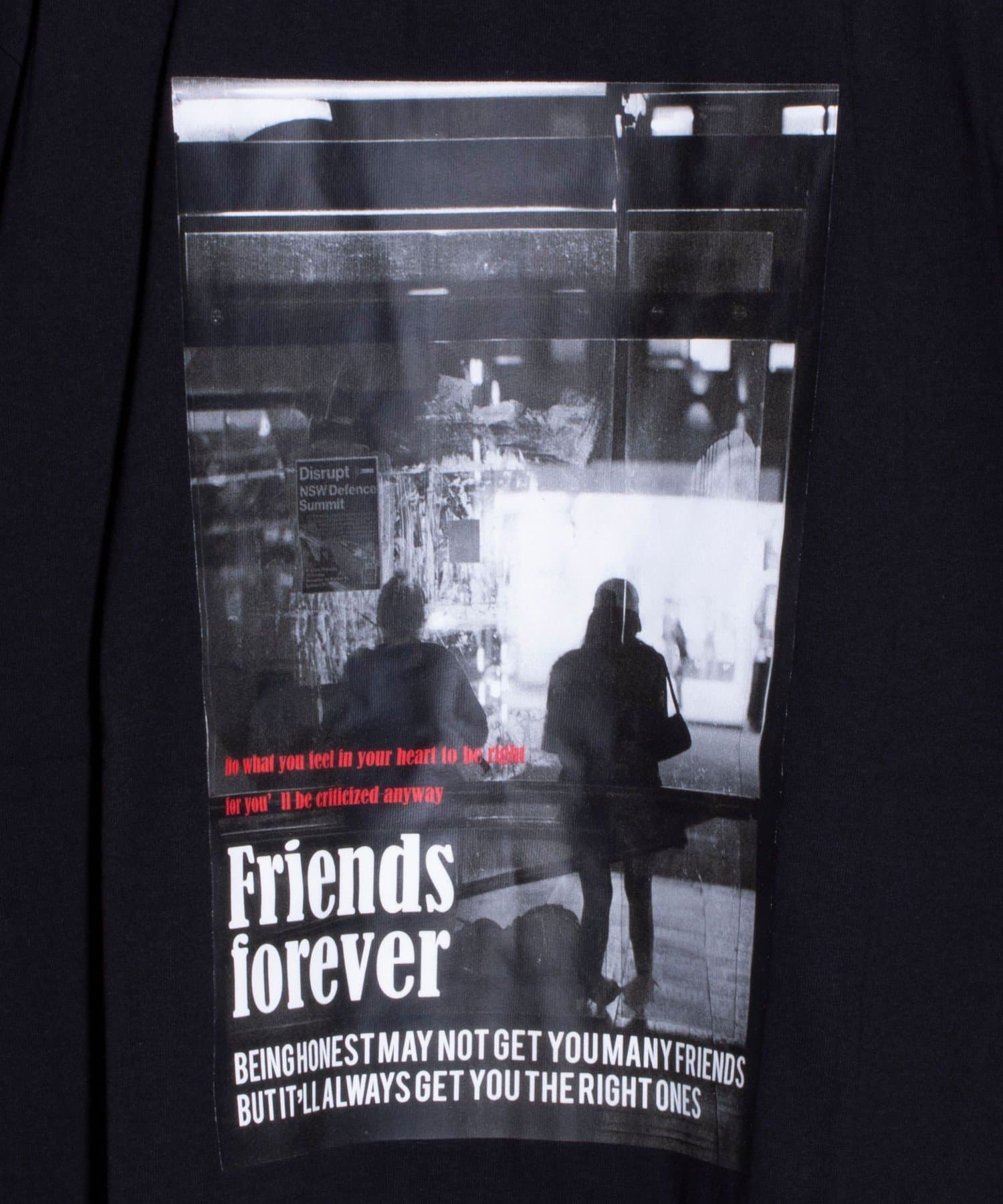 FREDY & GLOSTER(フレディ アンド グロスター) 【FREDYMAC】Friends foreverオリジナルボディフォトTシャツ