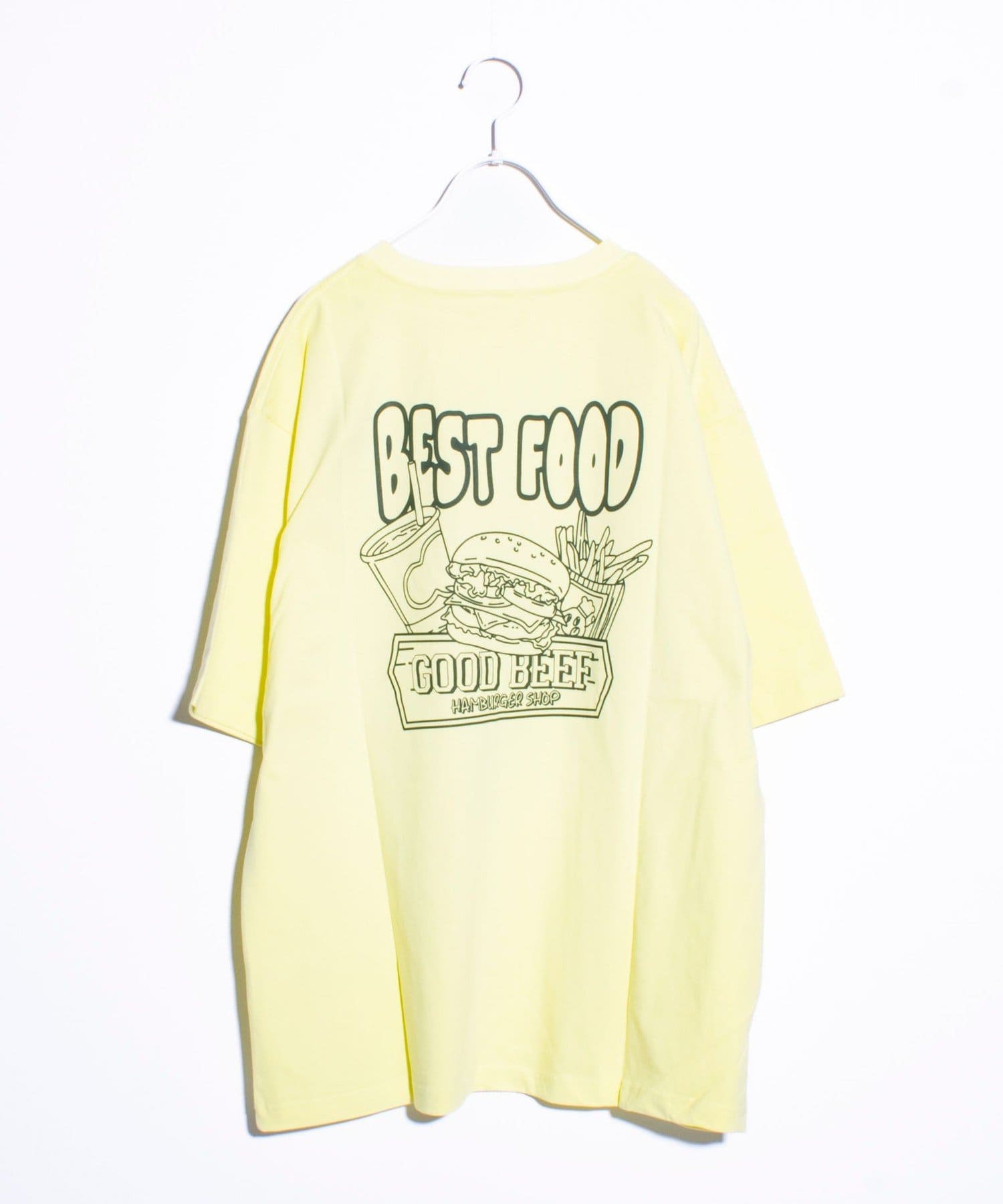 FREDY & GLOSTER(フレディ アンド グロスター) 【FREDYMAC】BEST FOOD バックプリント オリジナルボディTシャツ