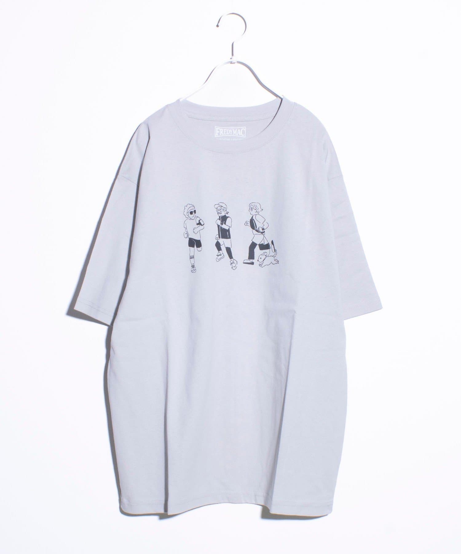 FREDY & GLOSTER(フレディ アンド グロスター) 【FREDYMAC】RUN RUN RUN WAN オリジナルボディ Tシャツ