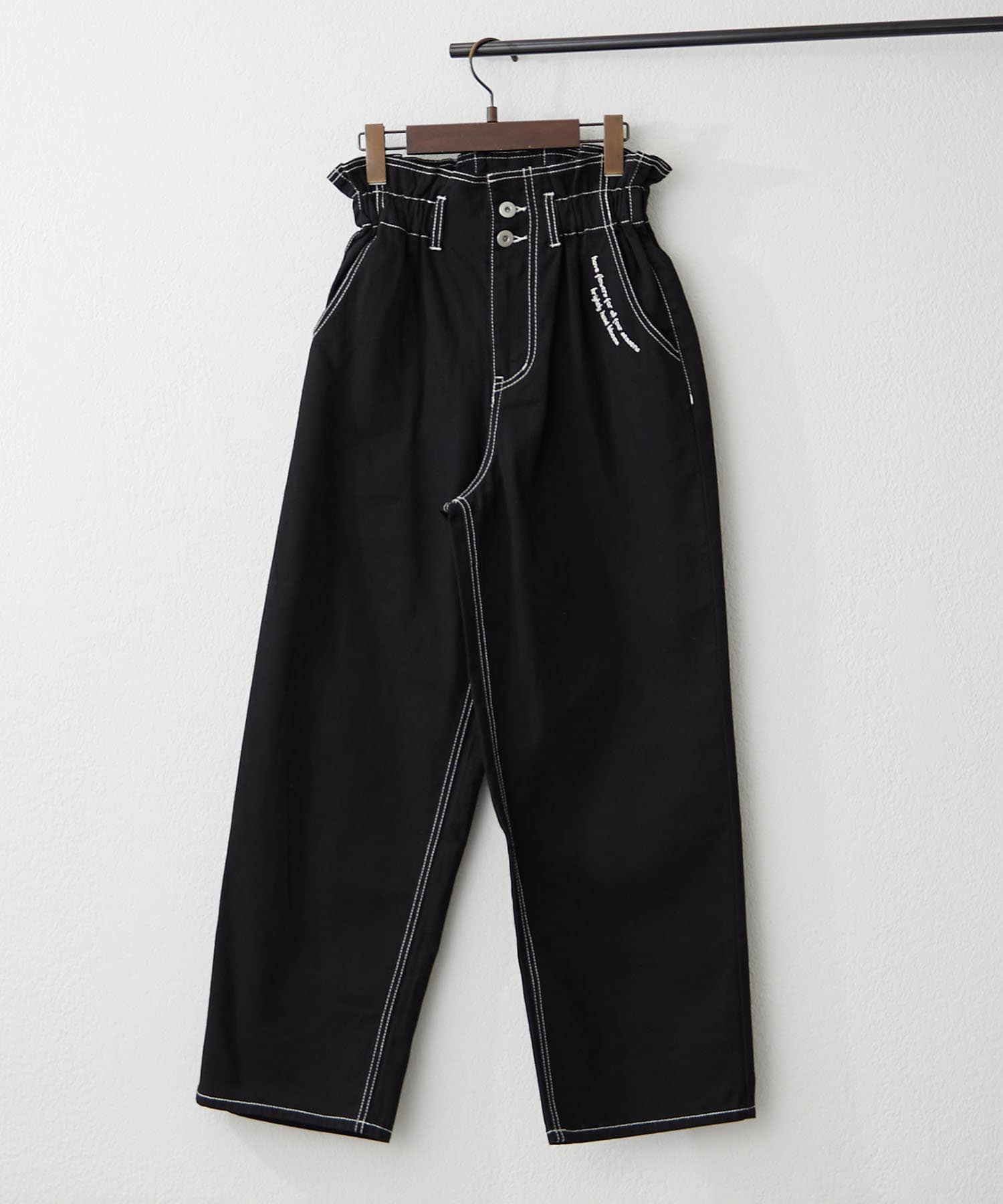 NICE CLAUP / OLIVE des OLIVE OUTLET(ナイスクラップ  / オリーブ デ オリーブ アウトレット) 【RMAF】【NAO】後ろレースアップパンツ
