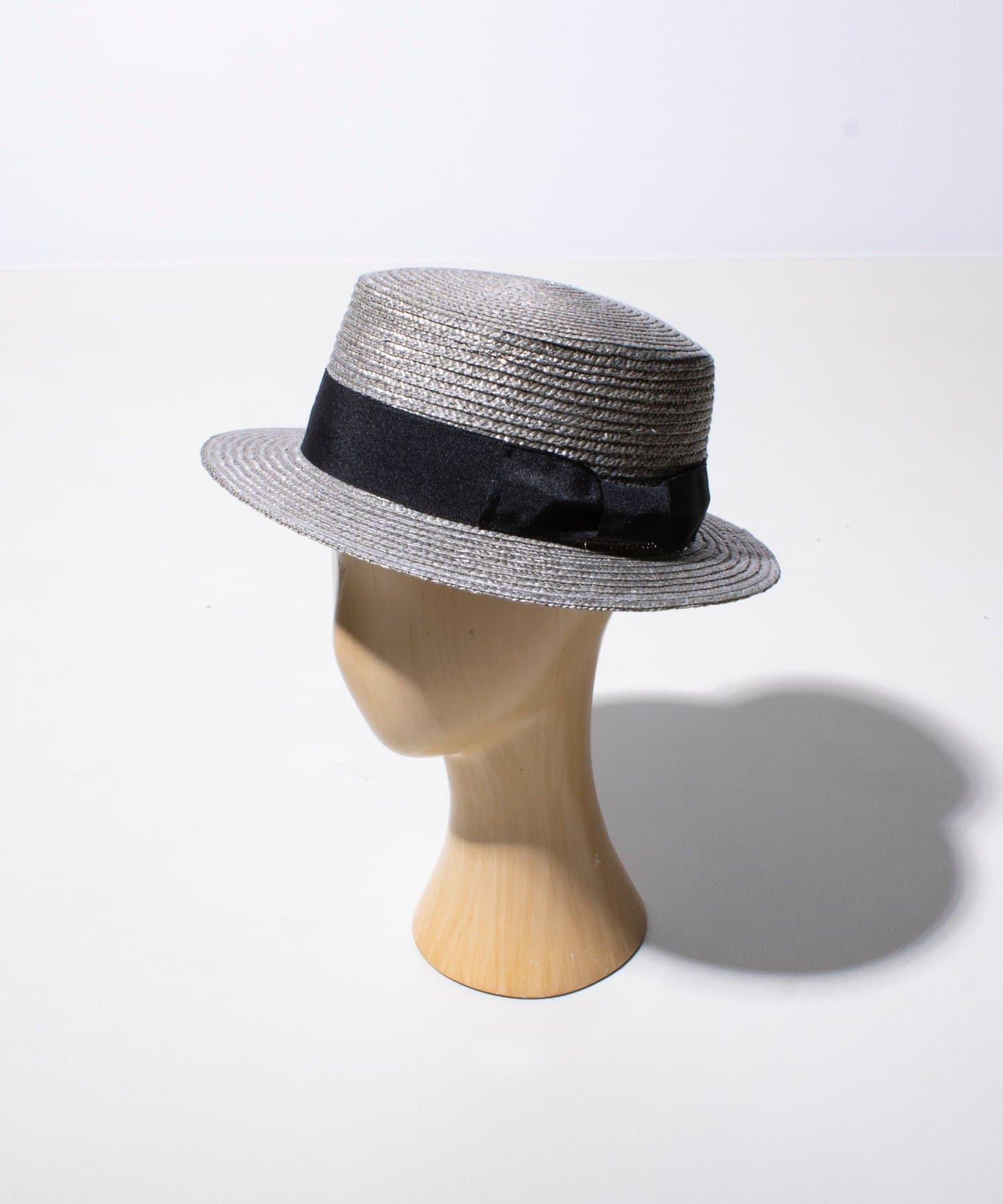 FREDY & GLOSTER(フレディ アンド グロスター) 【GLOSTER】STRAW BOATER HAT ストローハット 麦わら