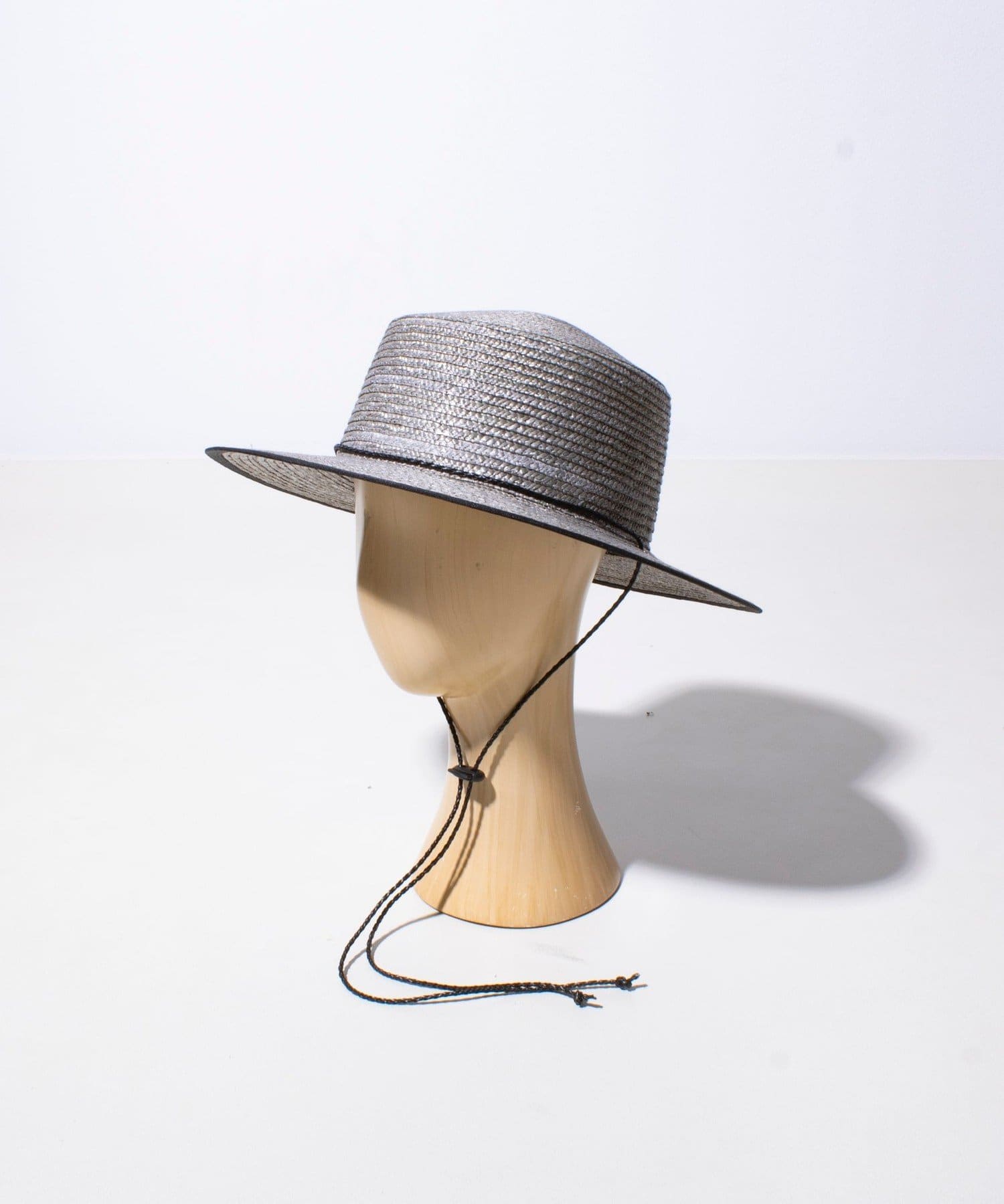 FREDY & GLOSTER(フレディ アンド グロスター) 【GLOSTER】CODE LONG BRIM STRAW HAT ハット麦わら