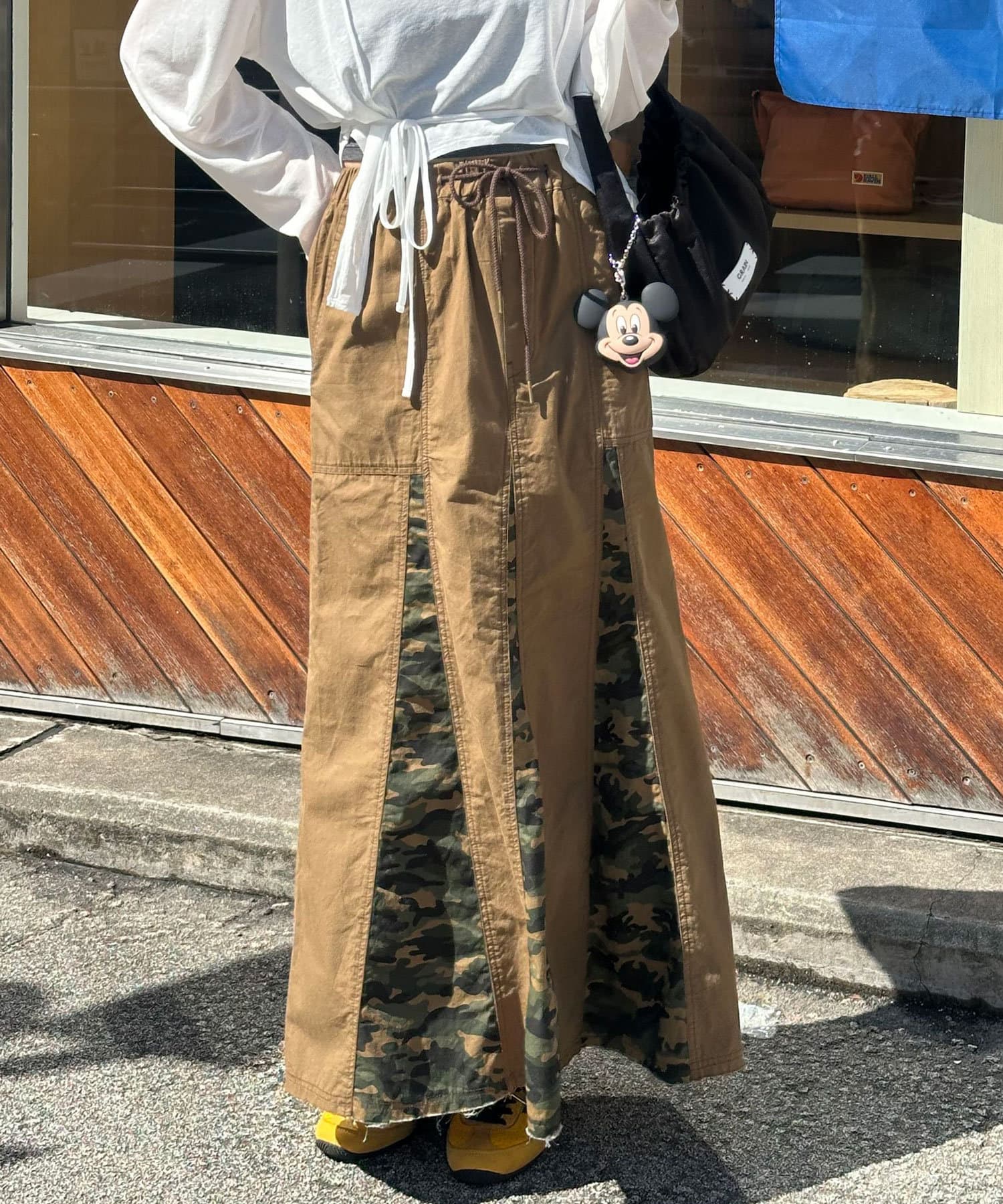 「C.E.C.I.O」セシオ 巻きスカート 迷彩柄 スカート カモフラ柄 ミニスカート 迷彩柄 メイサイ｜Yahoo