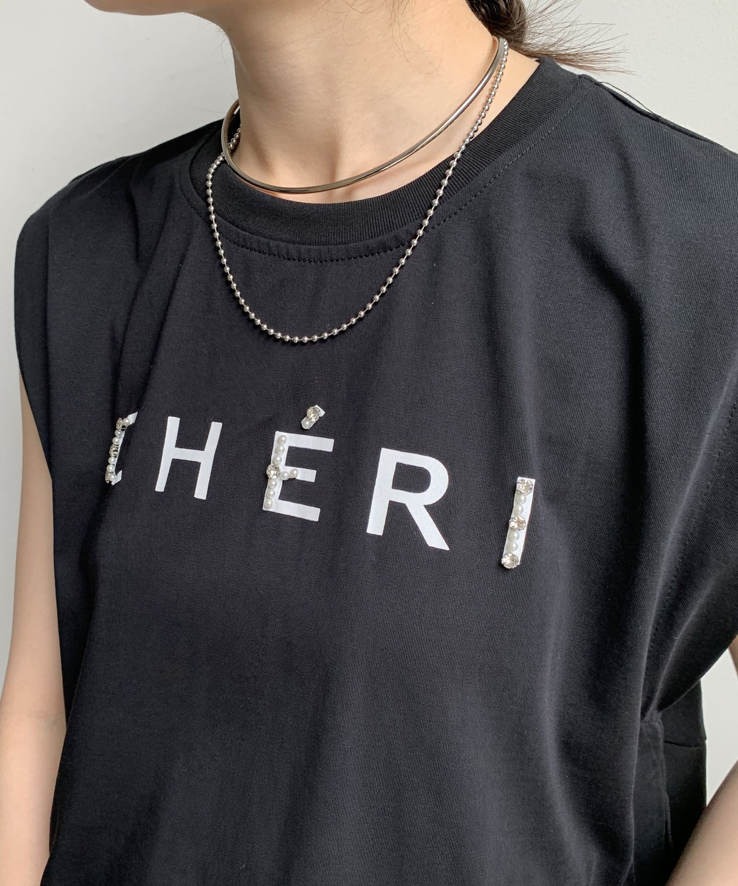 DOUDOU(ドゥドゥ) 【WEB限定】CHERIロゴTEE