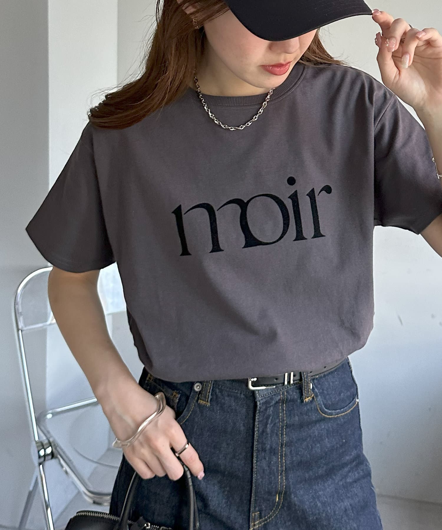 DISCOAT(ディスコート) アソートフロッキーロゴTシャツ