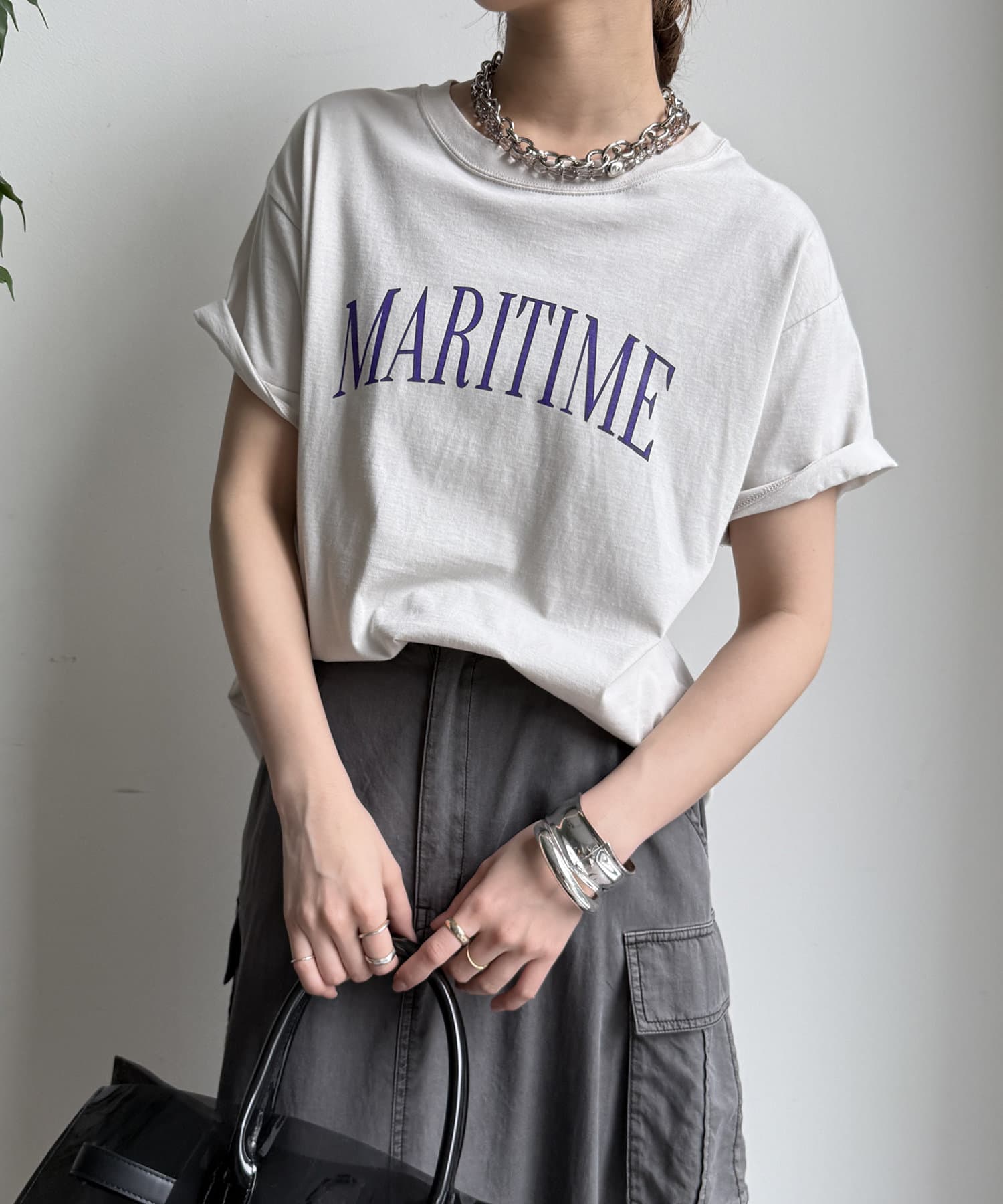 DOUDOU(ドゥドゥ) MARITIMEロゴTEE