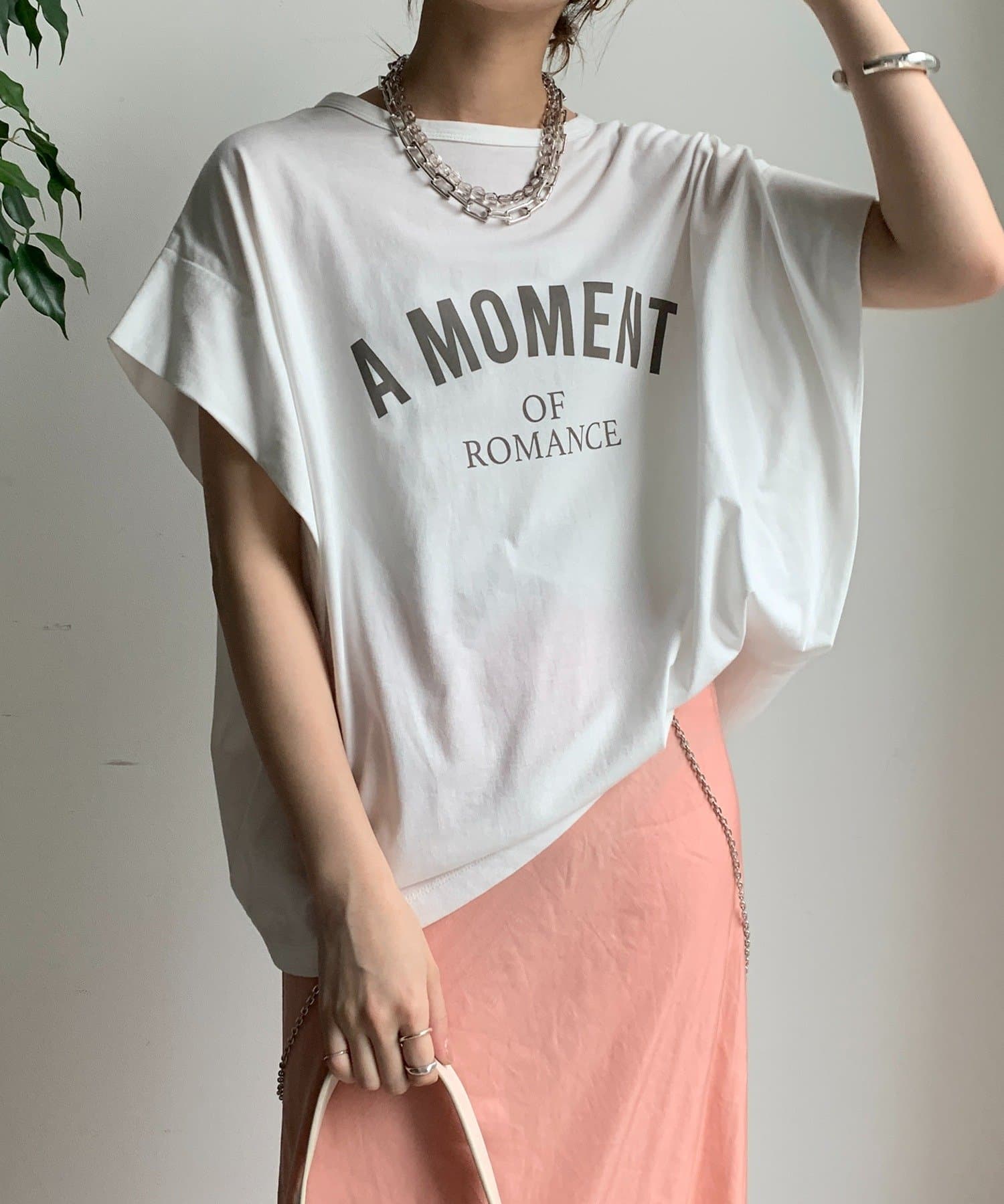DOUDOU(ドゥドゥ) A MOMENTタックスリーブTEE