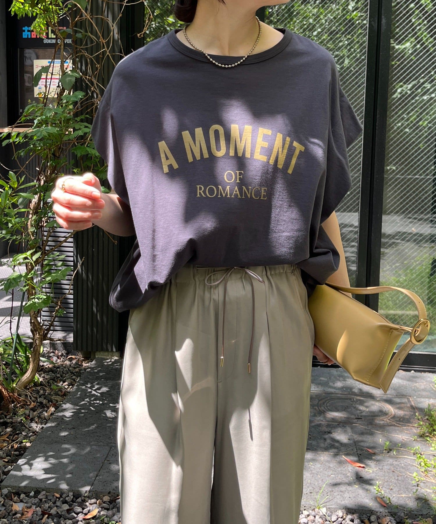 DOUDOU(ドゥドゥ) A MOMENTタックスリーブTEE