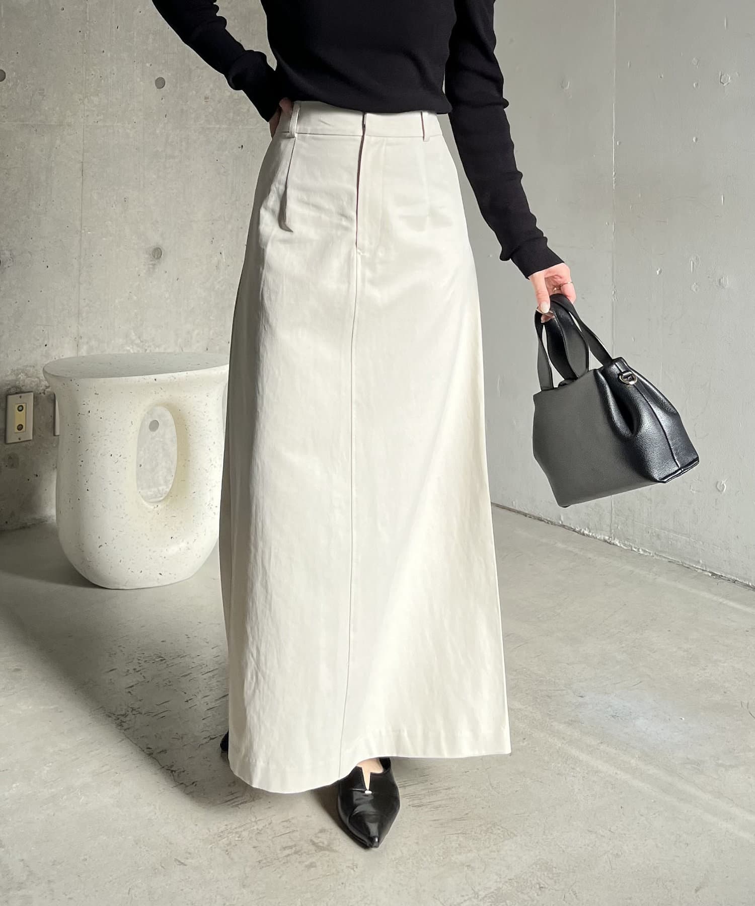 CAPRICIEUX LE'MAGE】サイドタックAラインスカート | OUTLET