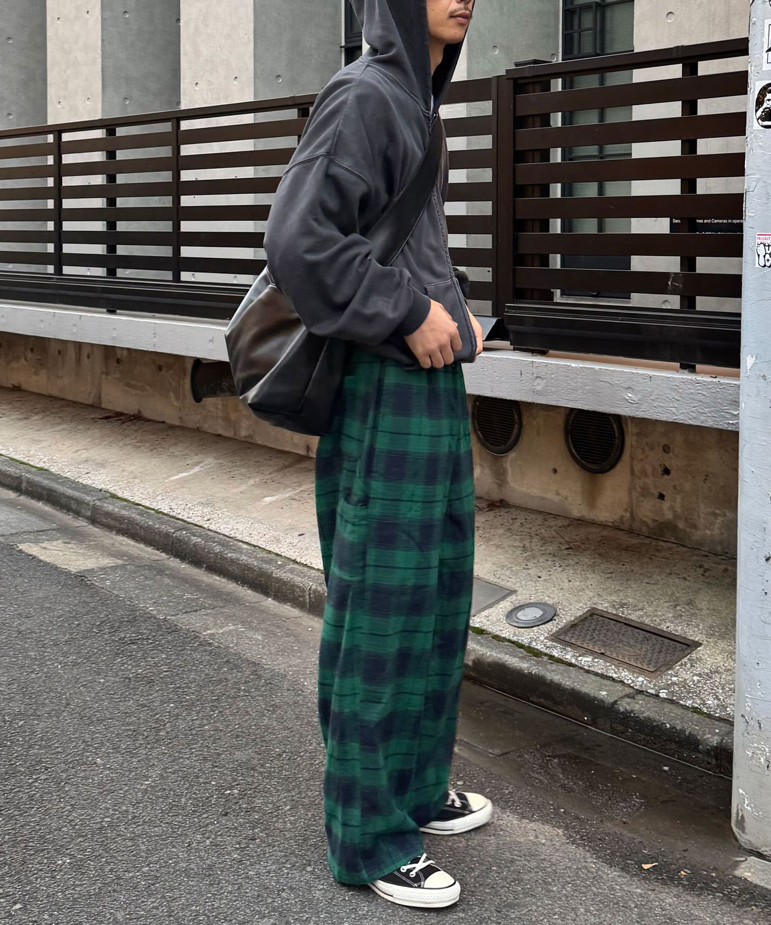 OUTLET(アウトレット) 【Ciaopanic】コットンチェックワイドパンツ