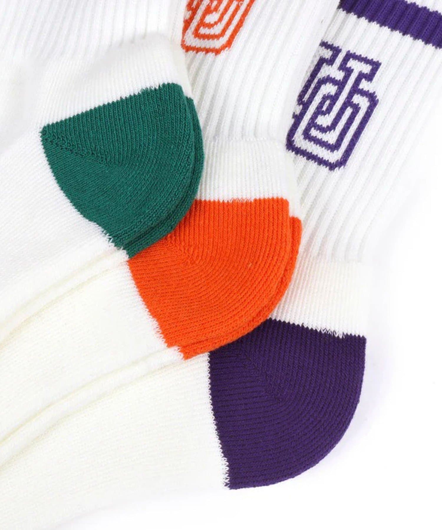 FREDY & GLOSTER(フレディ アンド グロスター) 【3足セット】【UNIVERSAL OVERALL】ロゴ ソックス