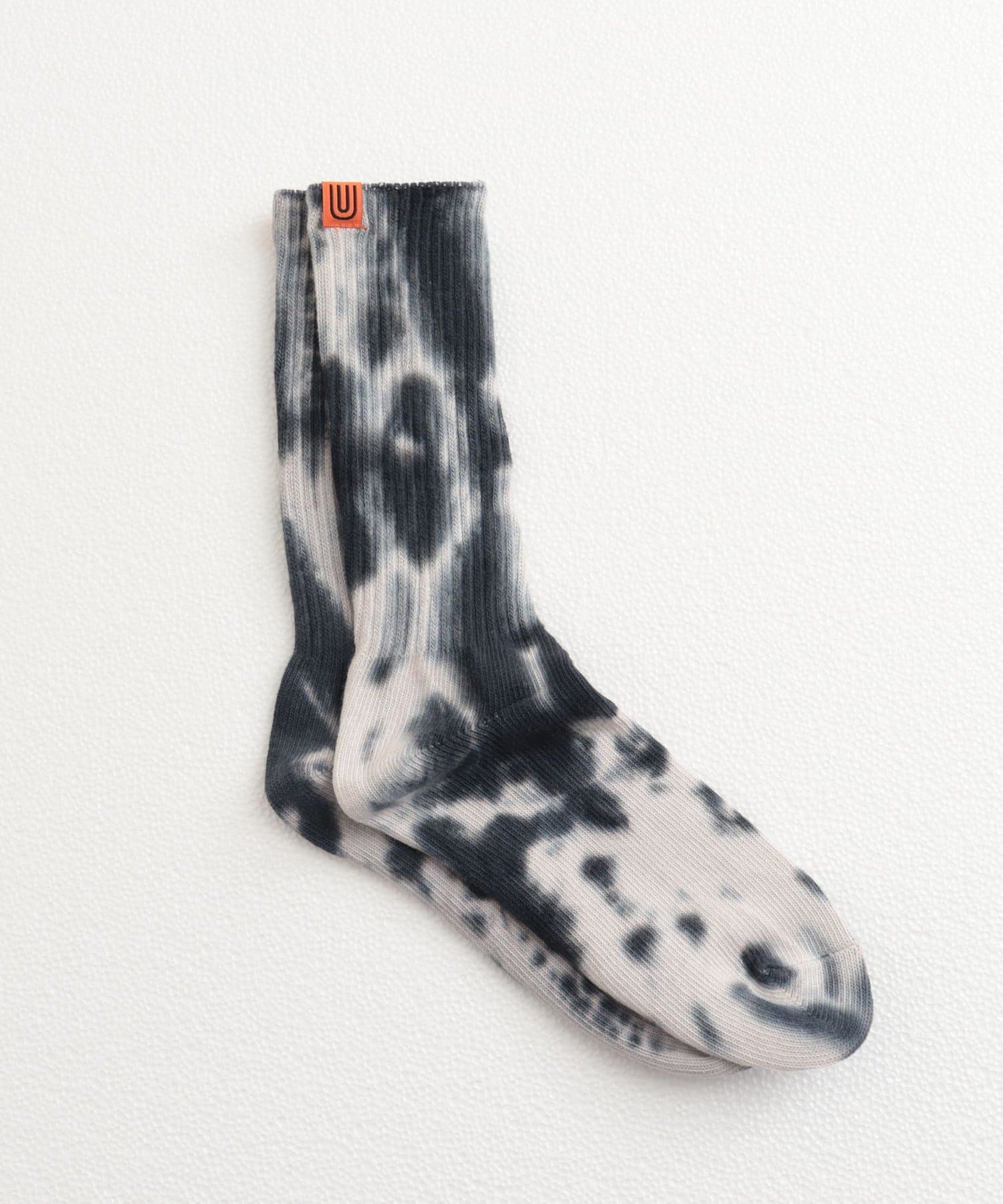 FREDY & GLOSTER(フレディ アンド グロスター) 【UNIVERSAL OVERALL】タイダイ柄リブソックス