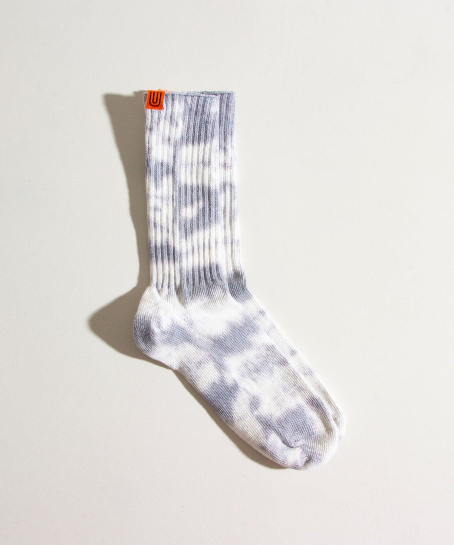 FREDY & GLOSTER(フレディ アンド グロスター) 【UNIVERSAL OVERALL】タイダイ柄リブソックス