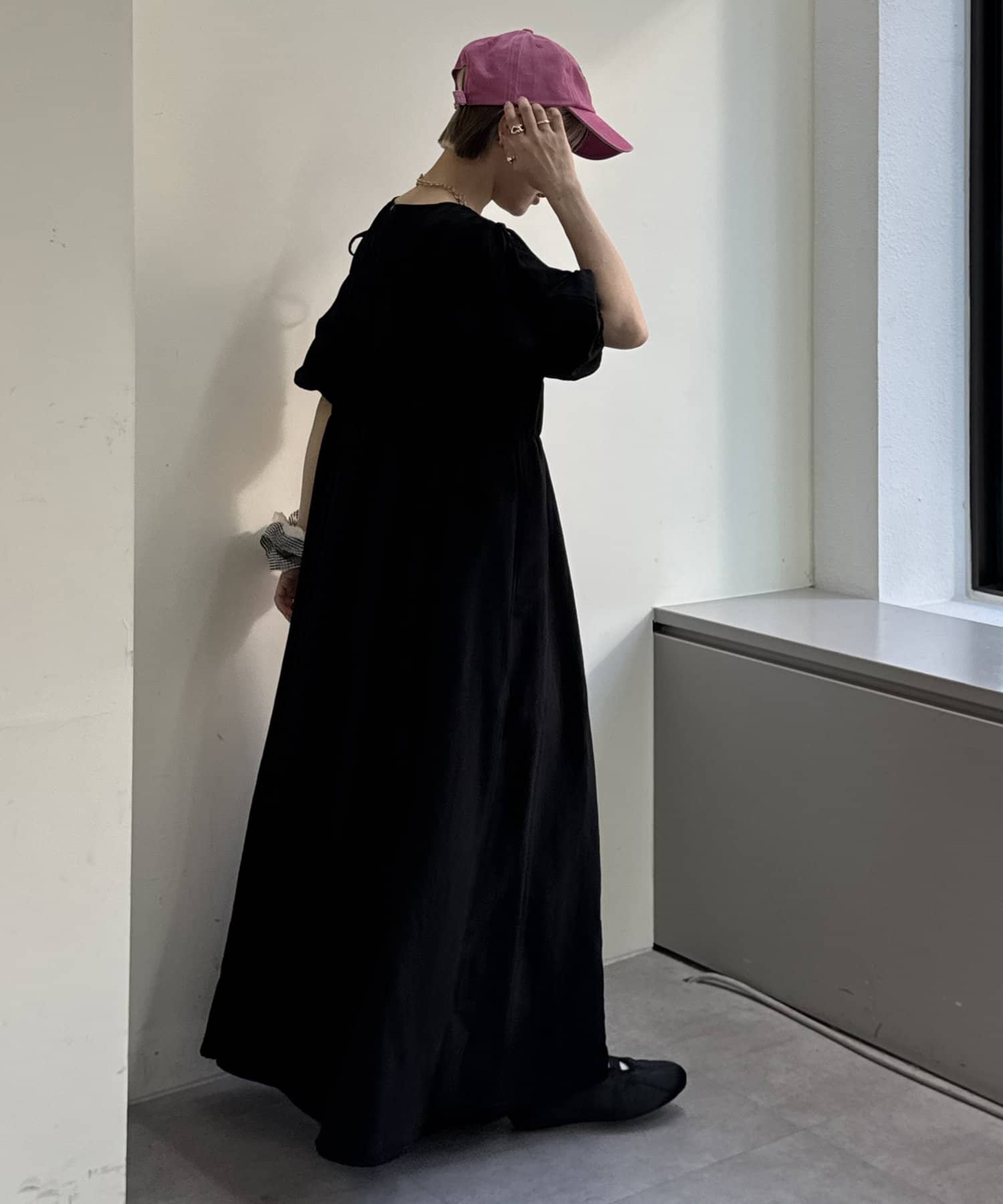 w closet(ダブルクローゼット) デニムベストワンピセット