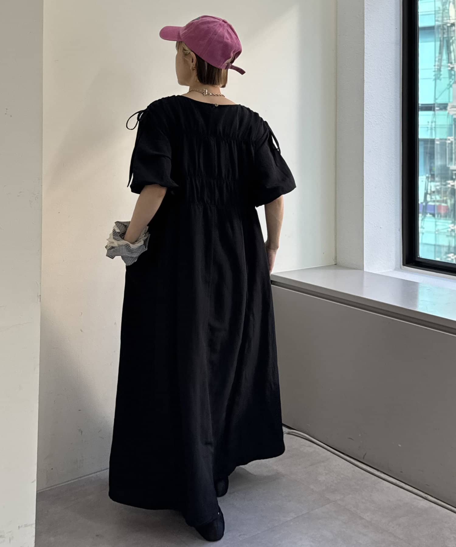 w closet(ダブルクローゼット) デニムベストワンピセット