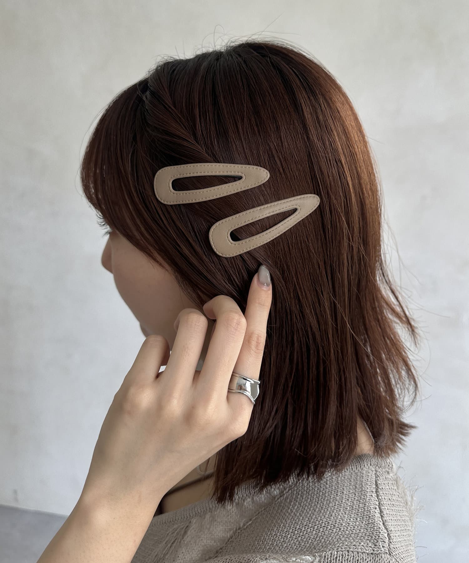 Thevon.(ゼヴォン) 【heilly/ヘイリー】Fレザーパッチンピン