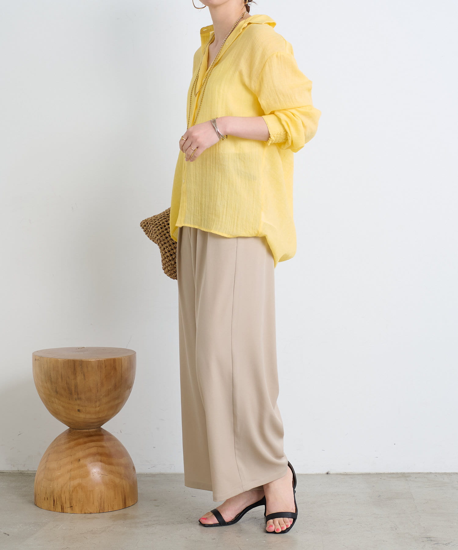 きいろさん専用Jena espace merveilleux バッククロスシャツ ガーゼバッククロスシャツ | Jena espace merveilleux(ジェナ