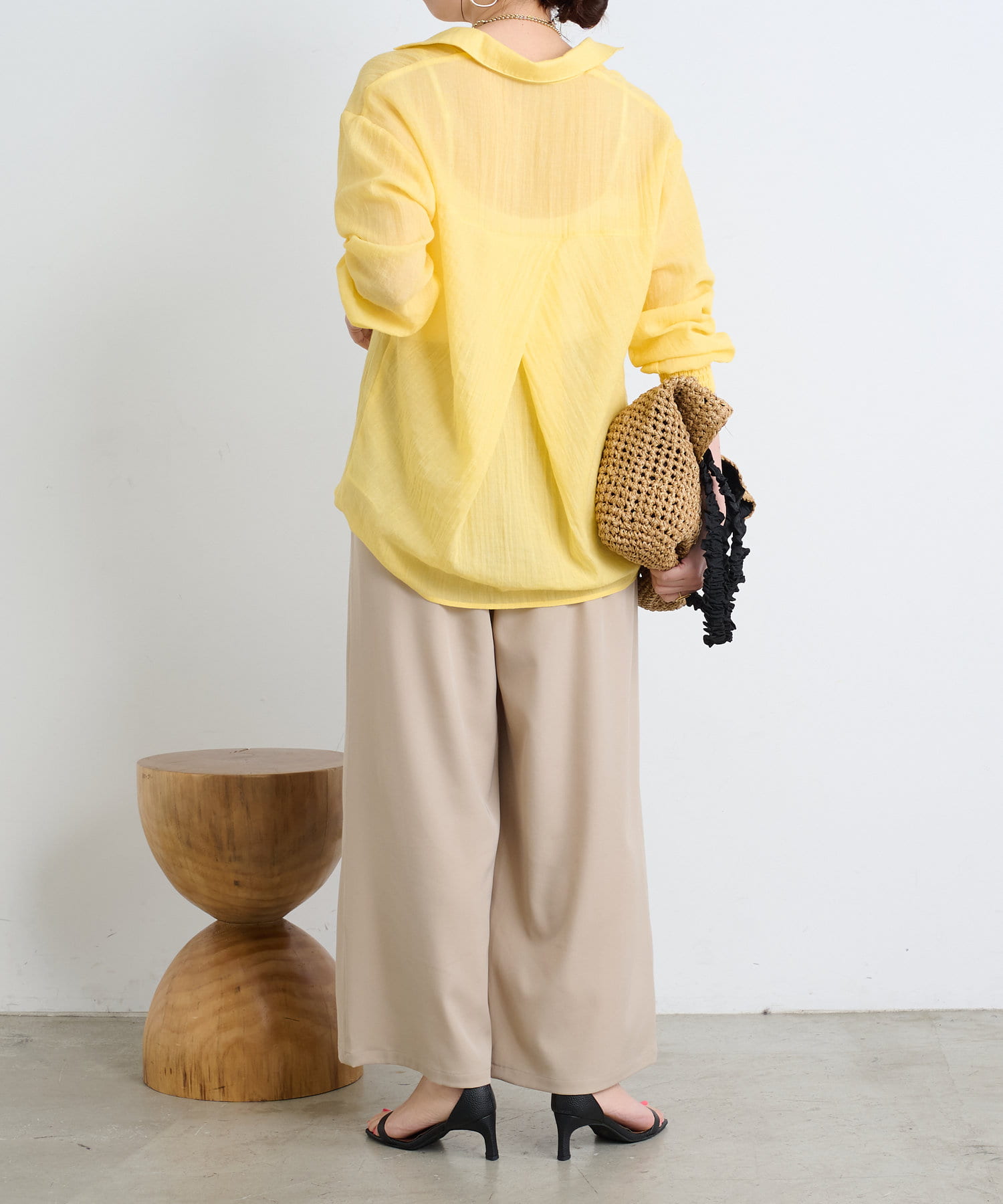 きいろさん専用Jena espace merveilleux バッククロスシャツ ガーゼバッククロスシャツ | Jena espace merveilleux(ジェナ